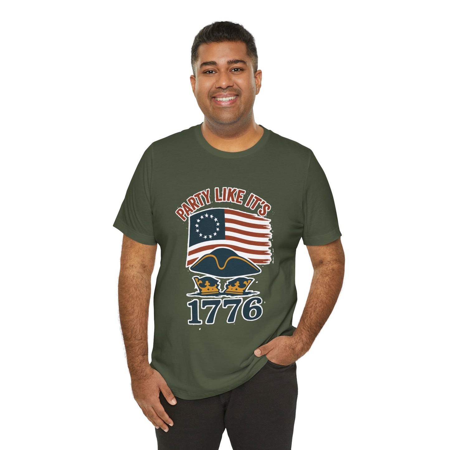 Party Like It’s 1776 T-Shirt – Revolutionary Spirit USA Tee