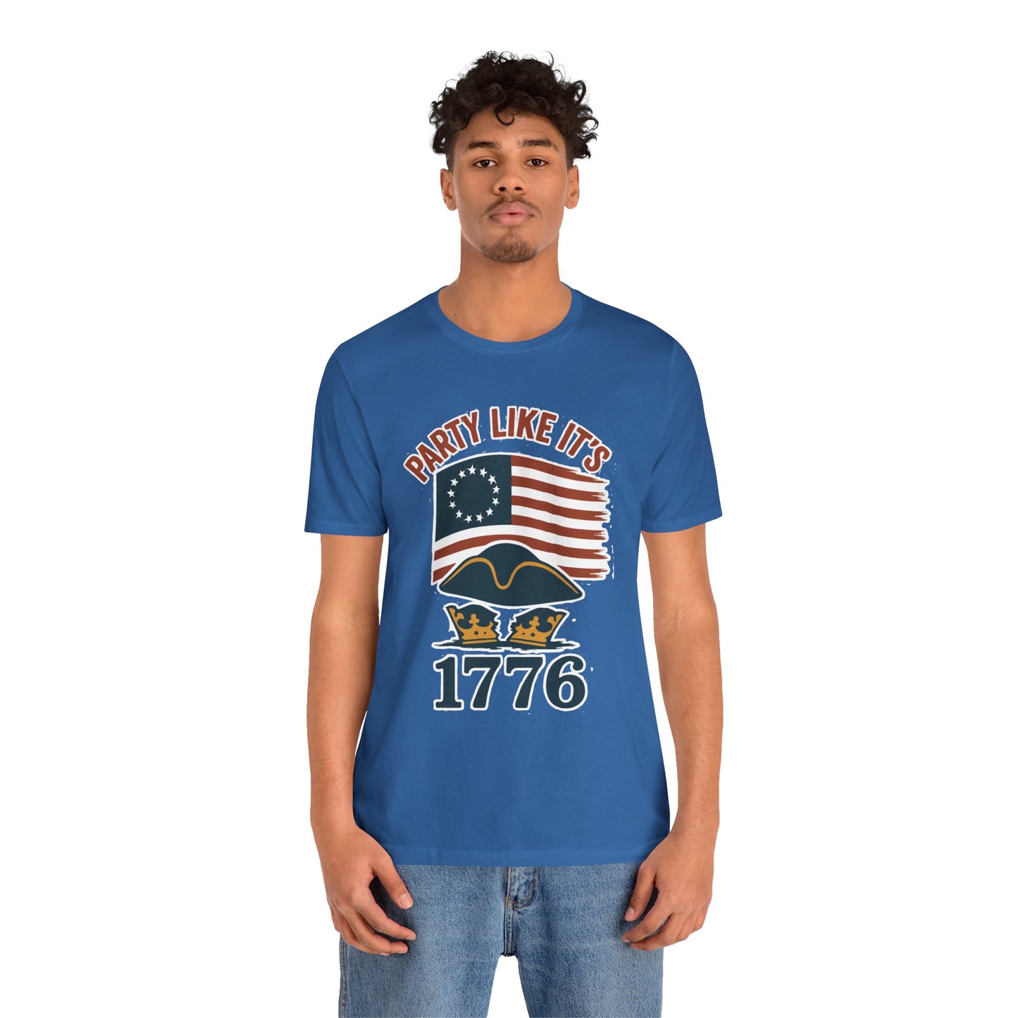 Party Like It’s 1776 T-Shirt – Revolutionary Spirit USA Tee - WhimSpin - https://whimspin.com