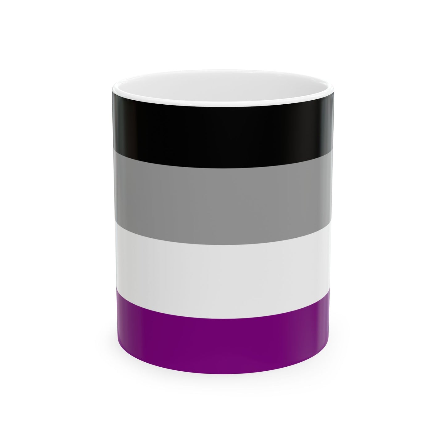 Asexual Pride Flag Mug – LGBTQ+ Ace Spectrum Ceramic Mug