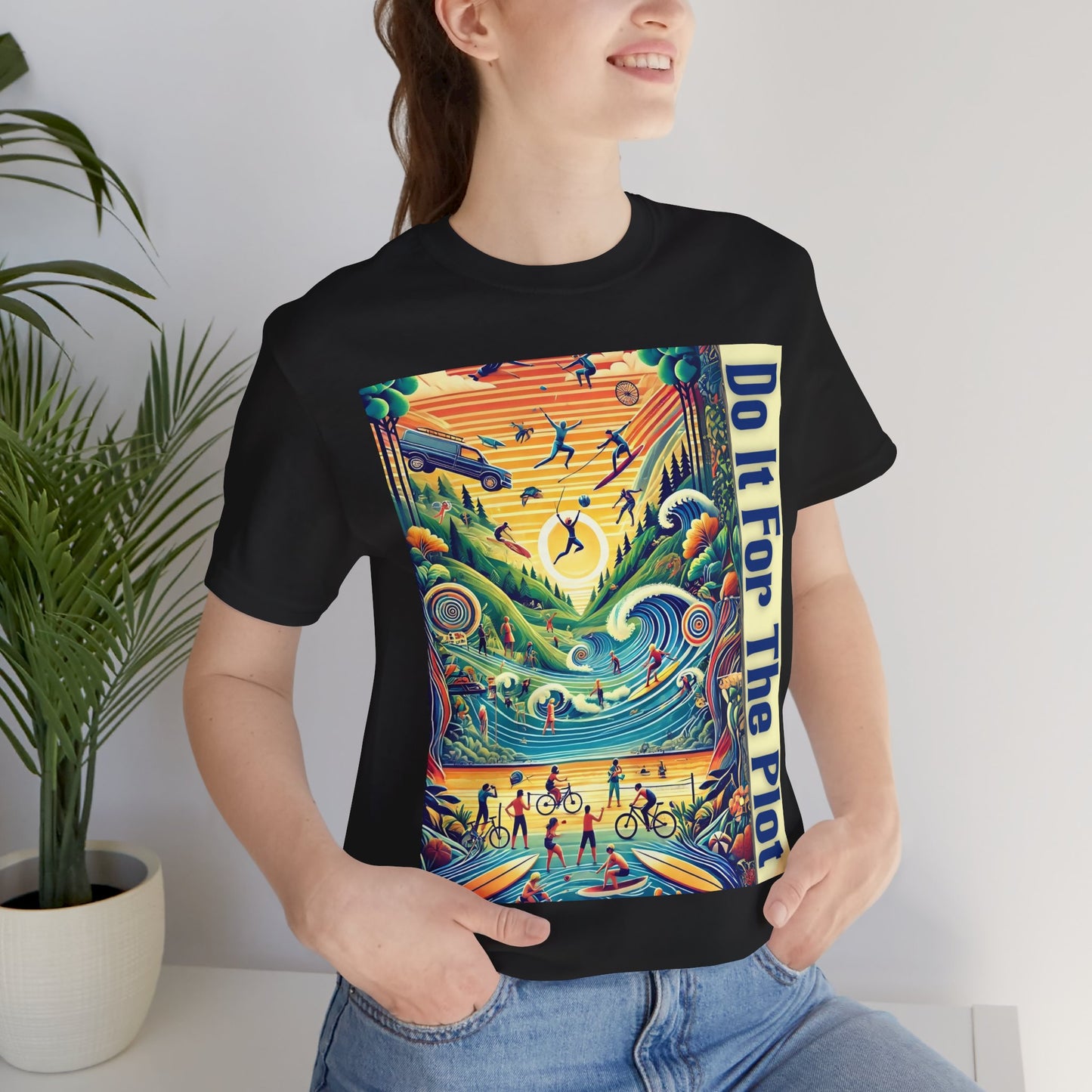 Do It For The Plot T-Shirt – Main Character Energy Tee - WhimSpin - https://whimspin.com