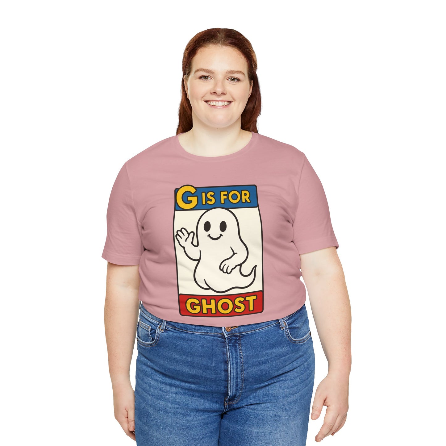 G Is for Ghost Shirt – Funny Monster Alphabet Halloween Tee