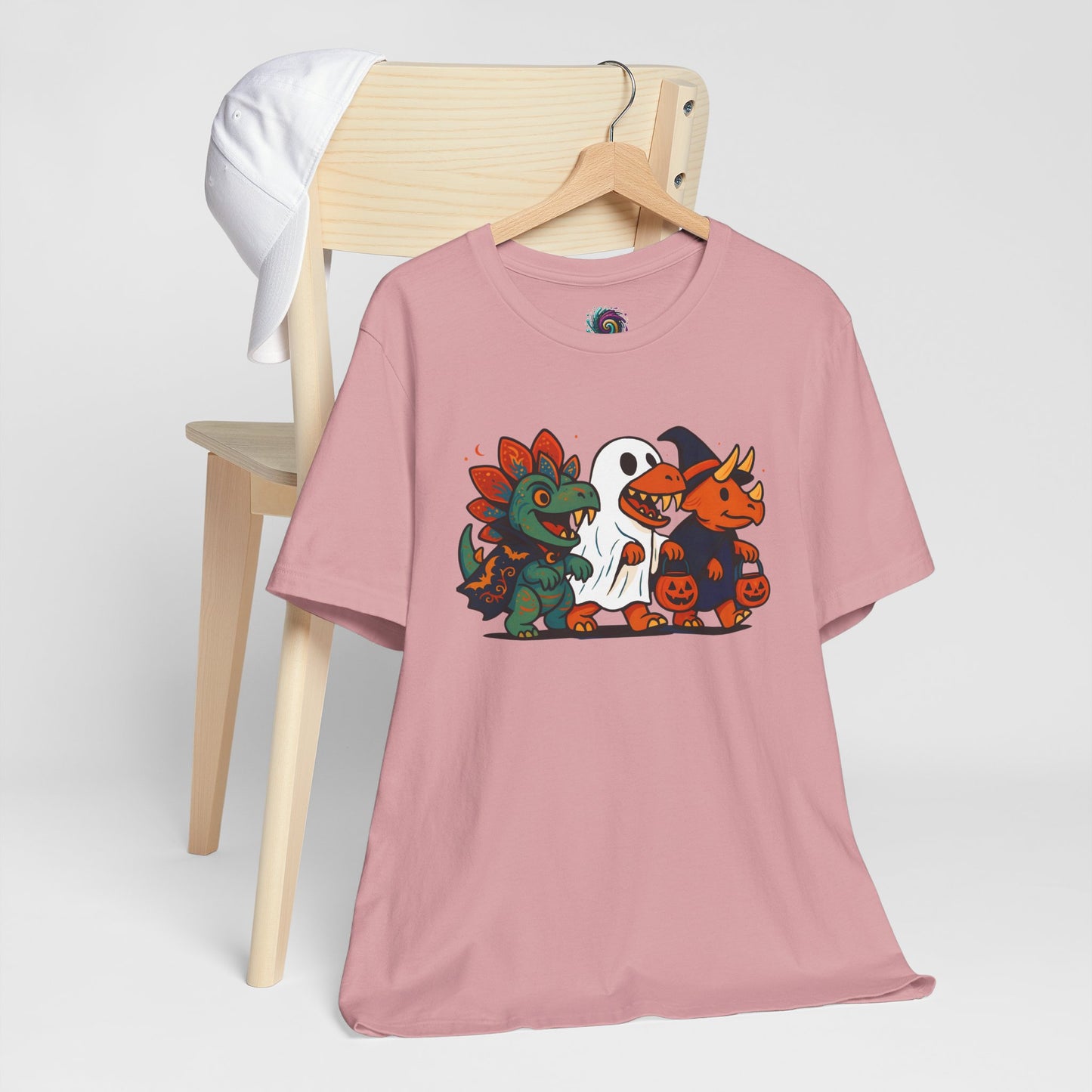 Halloween Dino Squad T-Shirt – Funny Trick-or-Treat Dinosaur Tee