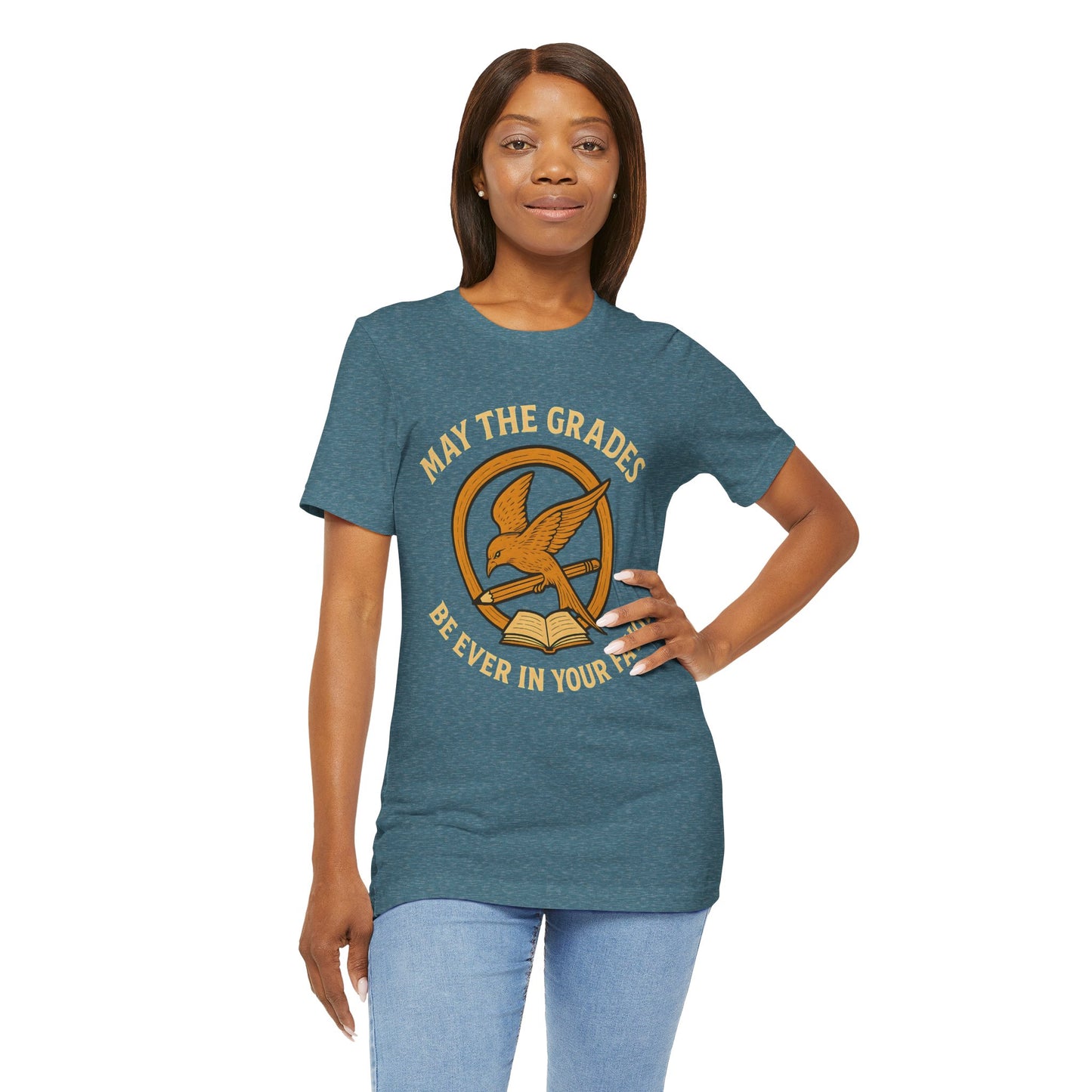 Hunger Games Teacher T-Shirt | May the Grades Be Ever in Your Favor