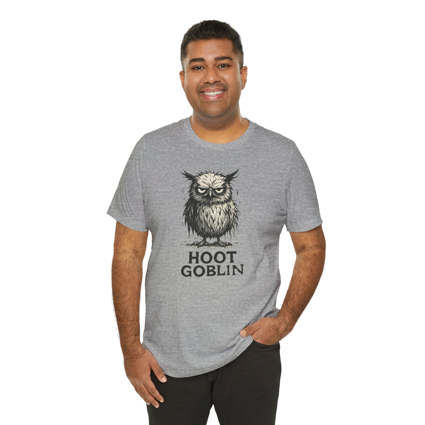 Hoot Goblin T-Shirt – Funny Owl Tee for Night Owls & Mischief Makers