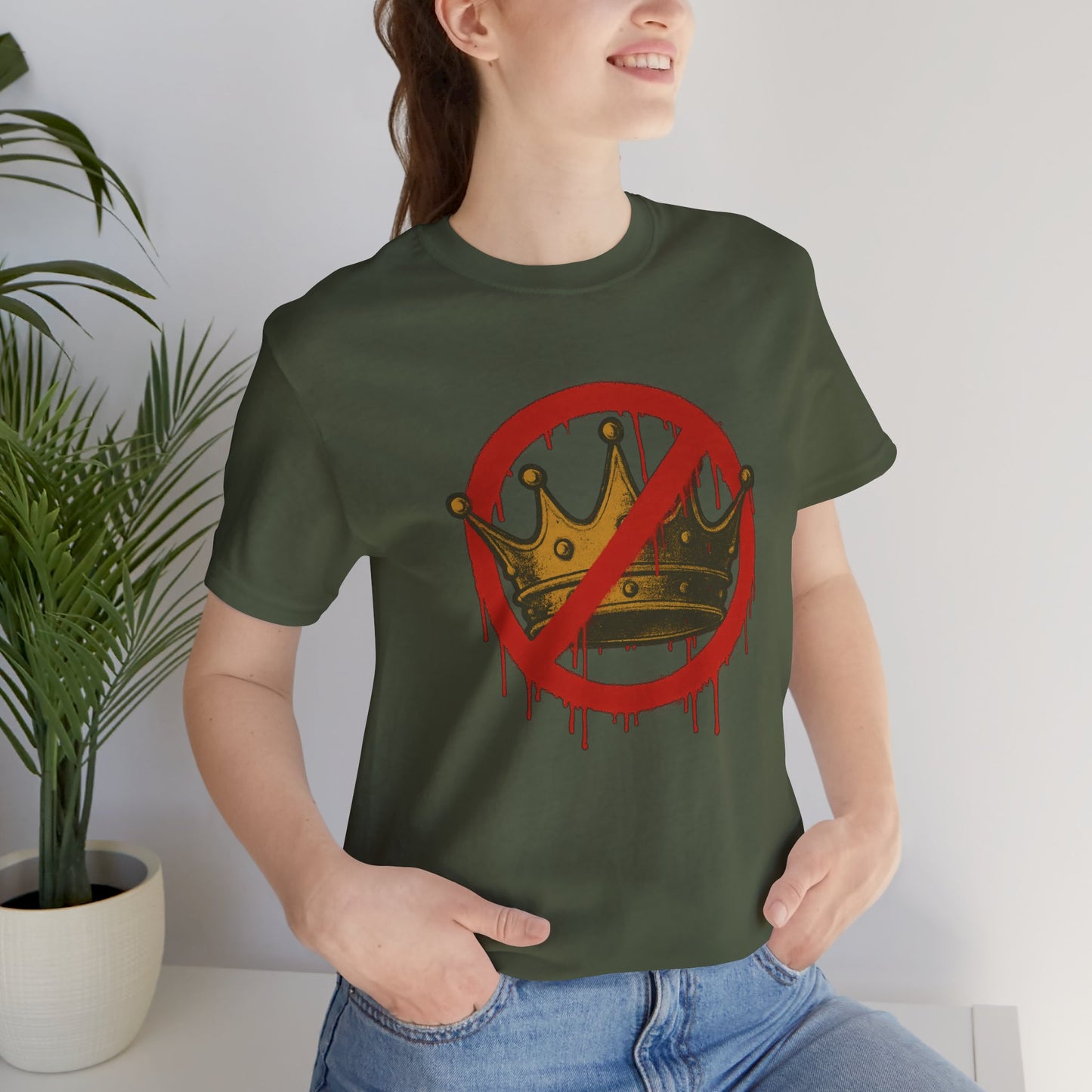 No Kings T-Shirt – Anti-Monarchy Protest Tee for Global Rebels