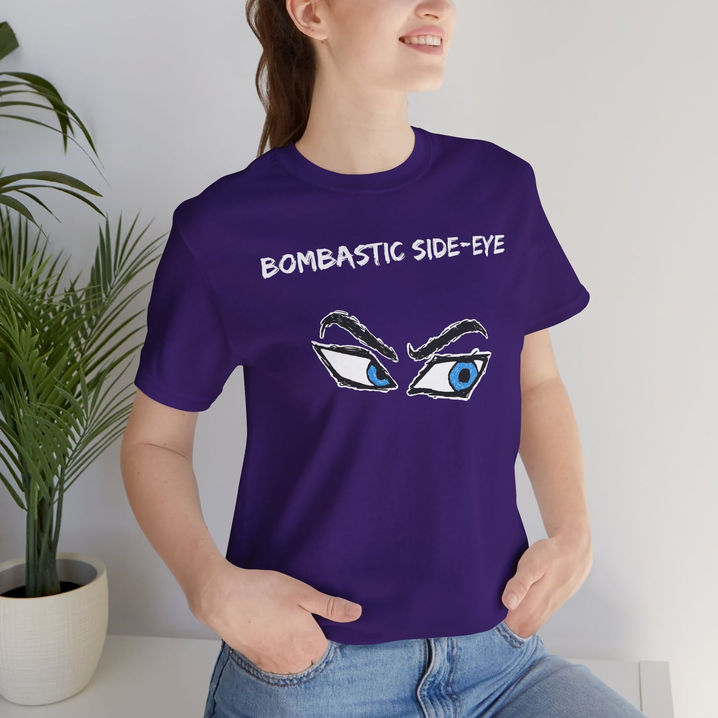 Bombastic Side-Eye T-Shirt – Comic Book Style Meme Graphic Tee