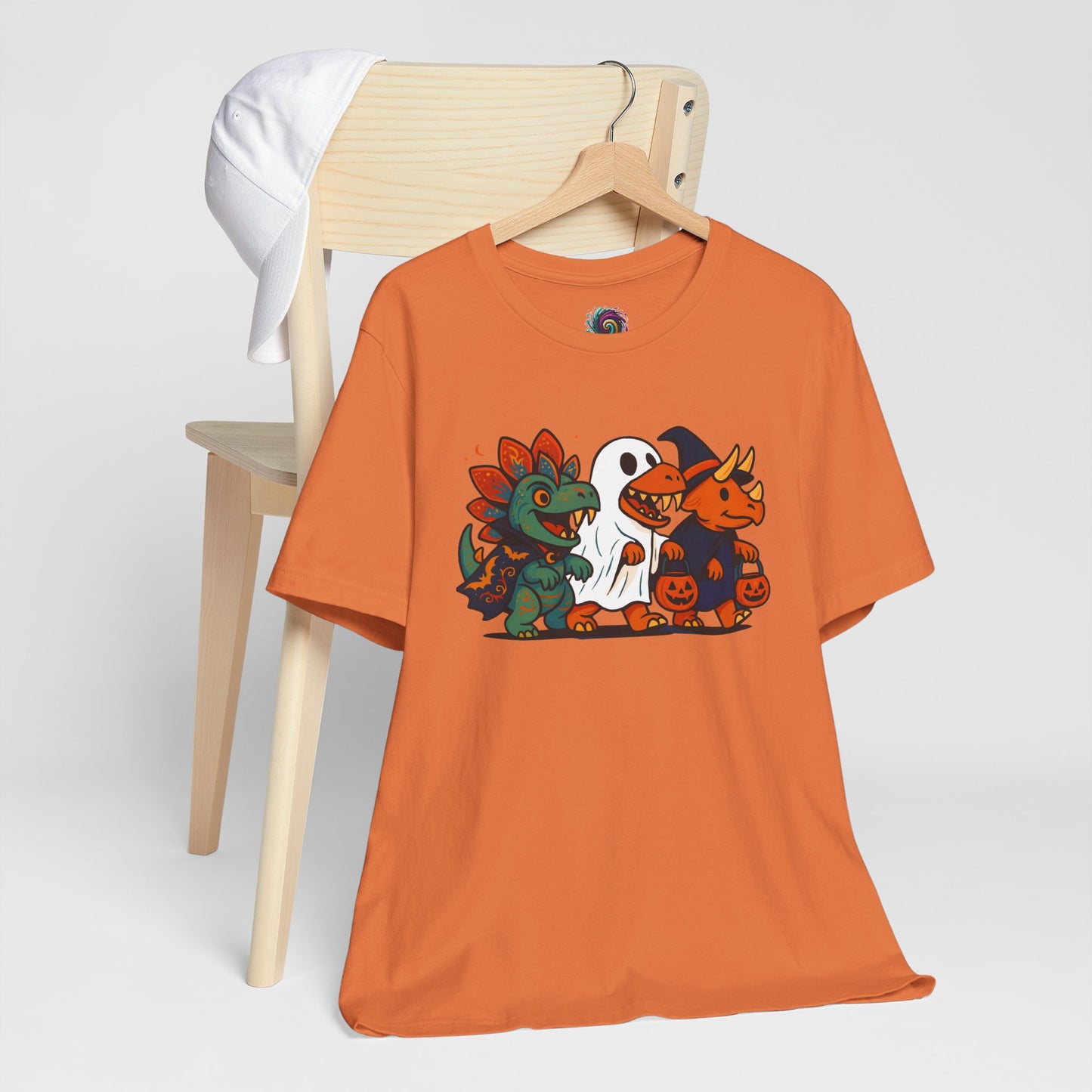 Halloween Dino Squad T-Shirt – Funny Trick-or-Treat Dinosaur Tee