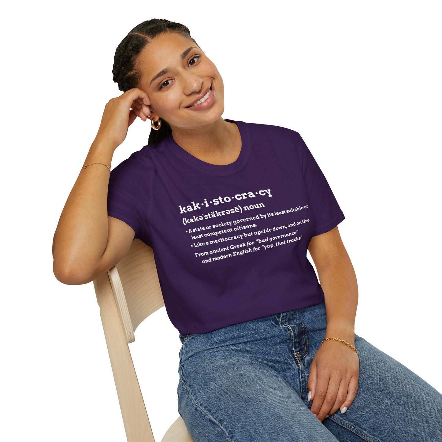Kakistocracy T-Shirt – Funny Political Protest Graphic Tee