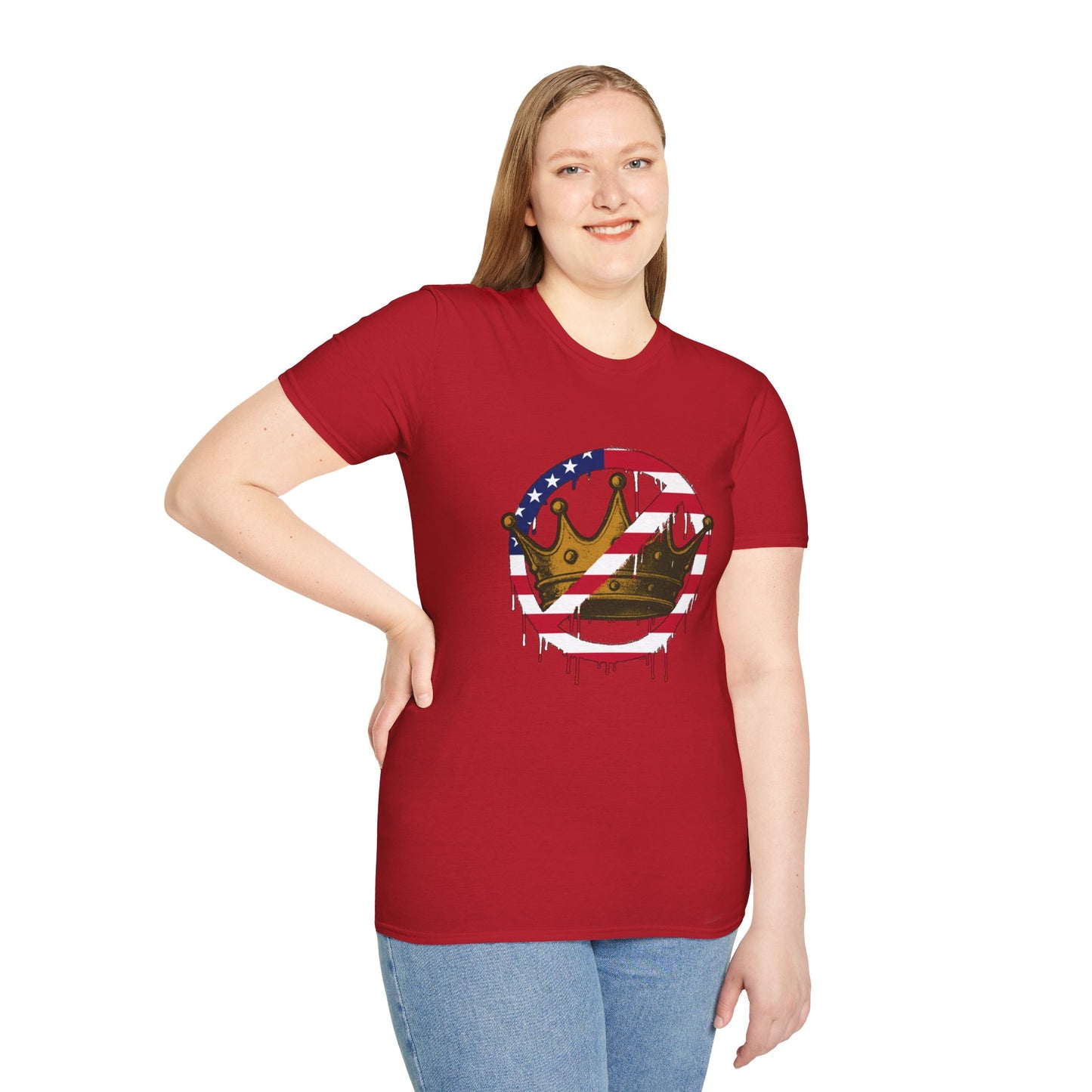 No Kings Protest T-Shirt – Anti-Authoritarian Democracy Graphic Tee