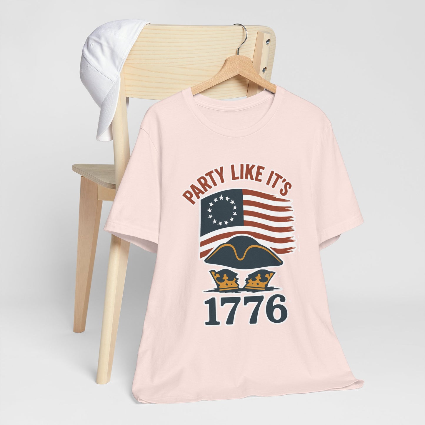 Party Like It’s 1776 T-Shirt – Revolutionary Spirit USA Tee - WhimSpin - https://whimspin.com