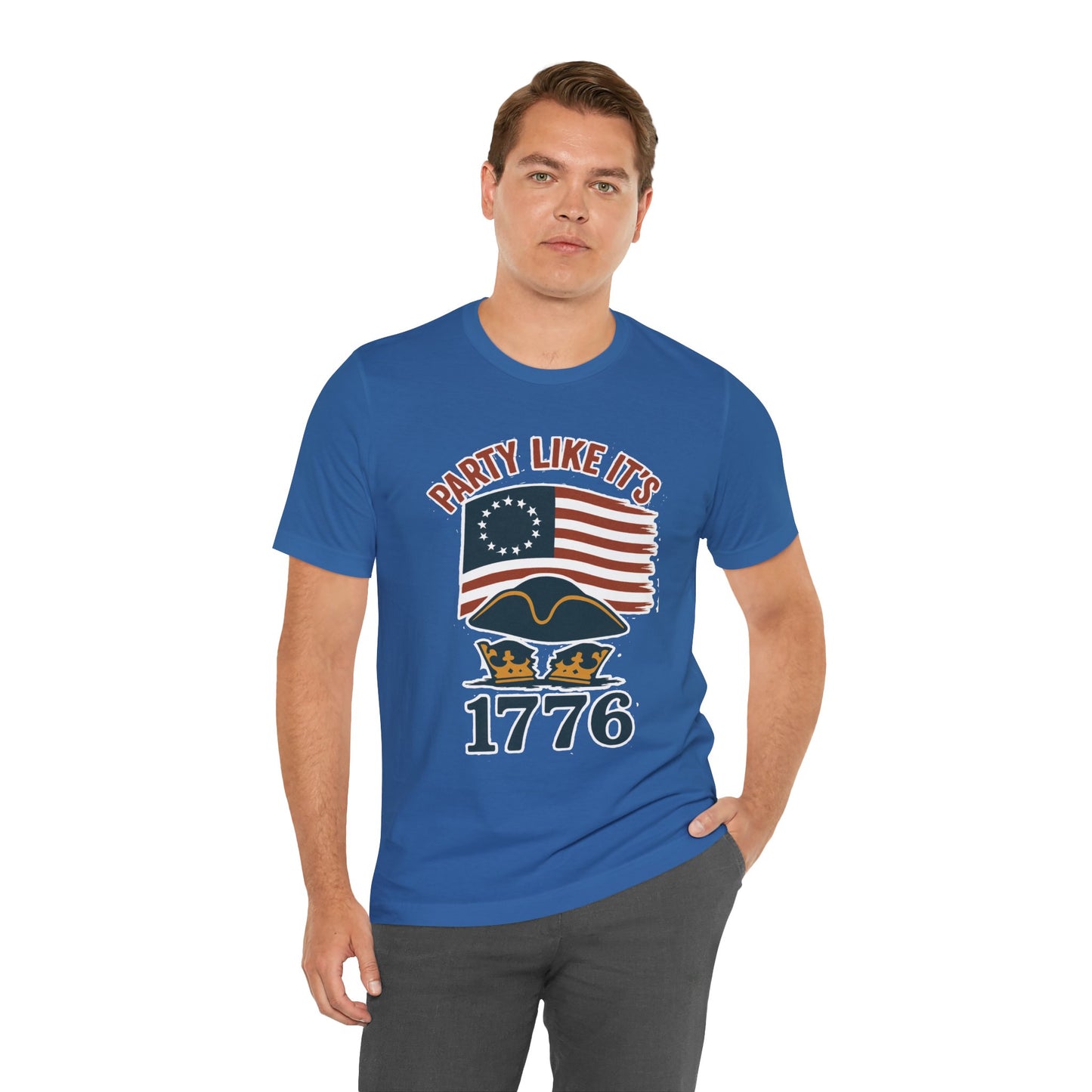 Party Like It’s 1776 T-Shirt – Revolutionary Spirit USA Tee - WhimSpin - https://whimspin.com