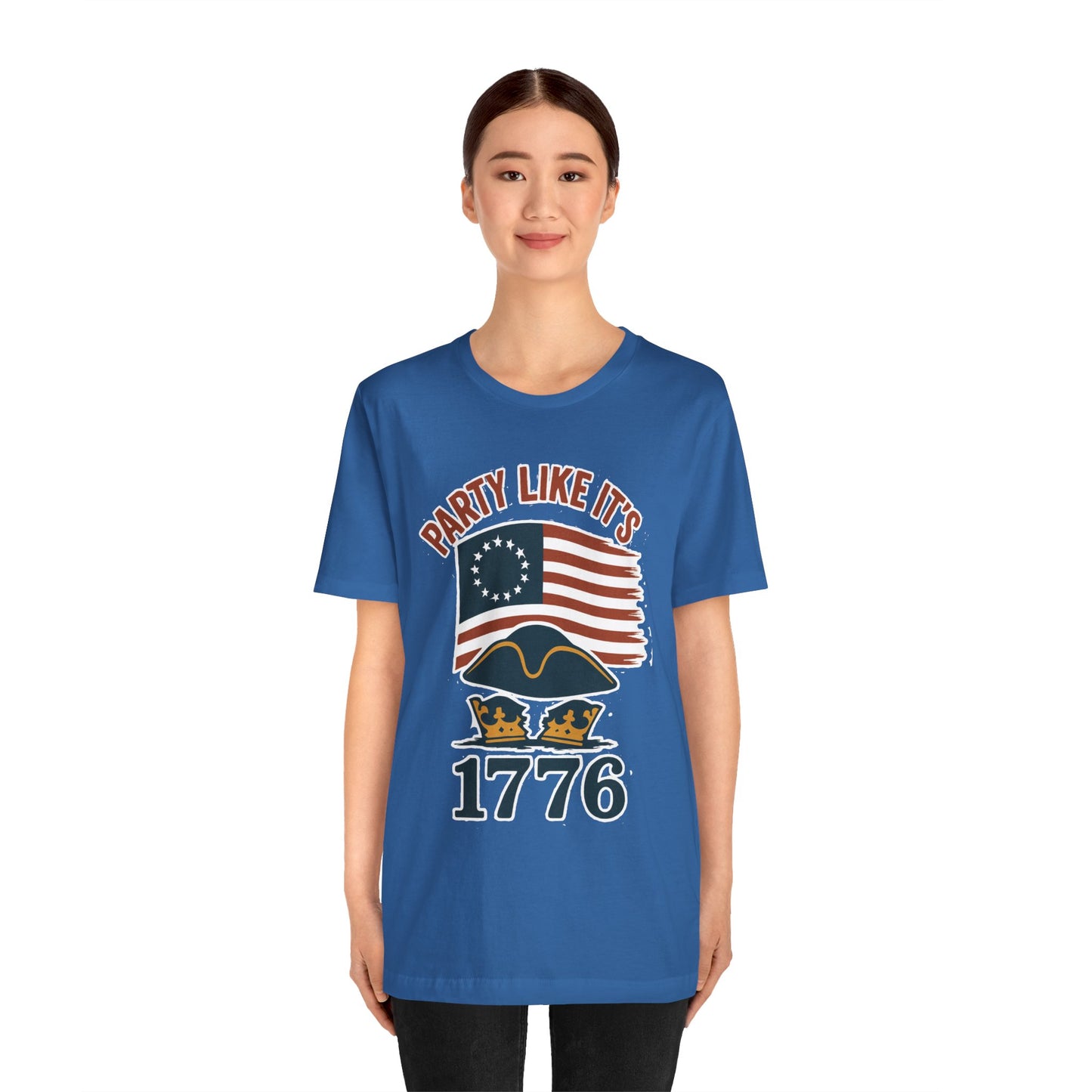 Party Like It’s 1776 T-Shirt – Revolutionary Spirit USA Tee - WhimSpin - https://whimspin.com