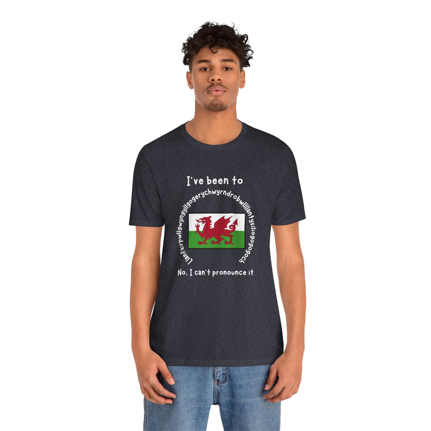 Llanfairpwllgwyngyllgogerychwyrndrobwllllantysiliogogogoch T-Shirt – Funny Wales Travel Merch