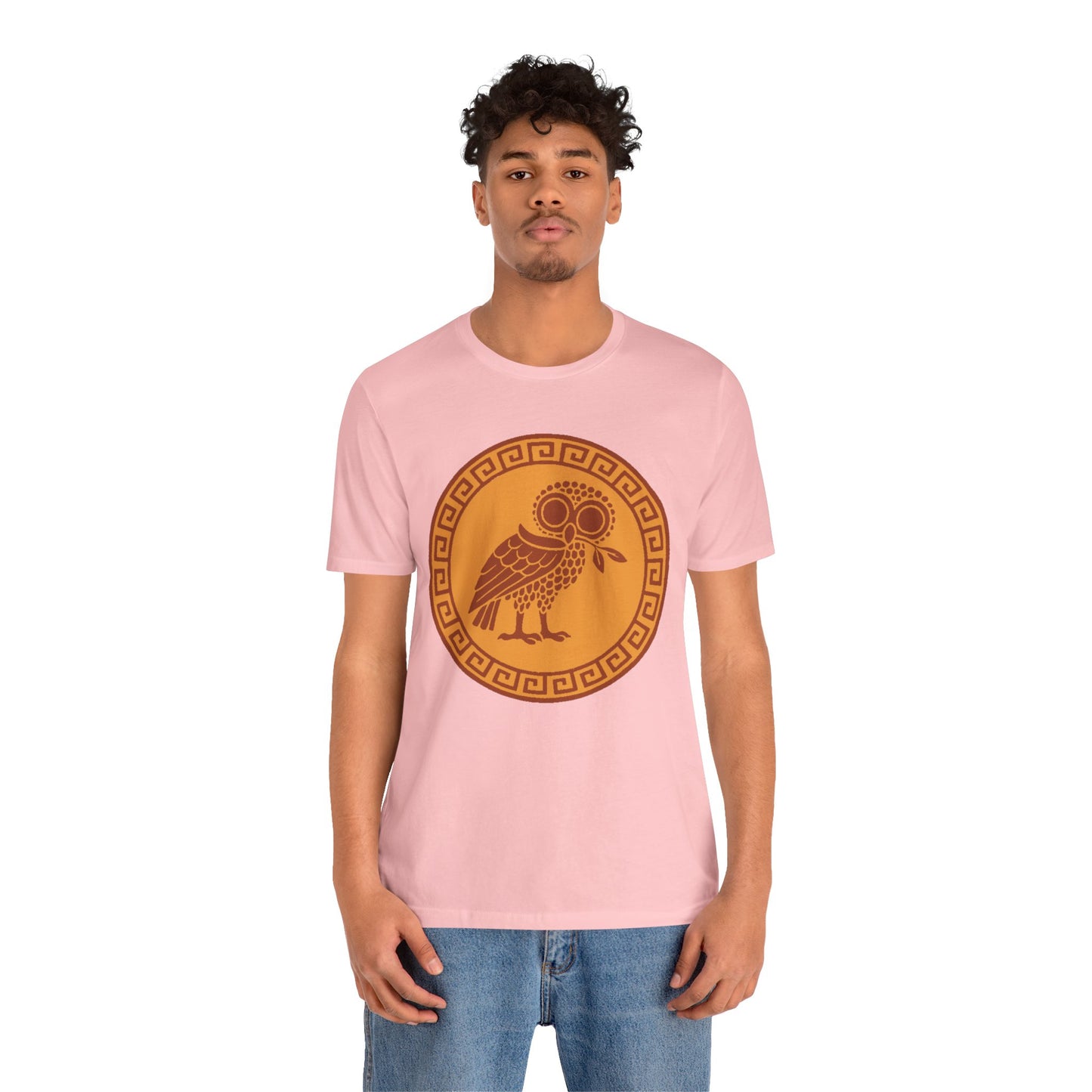 Athena’s Owl T-Shirt – Greek Mythology Bird Tee