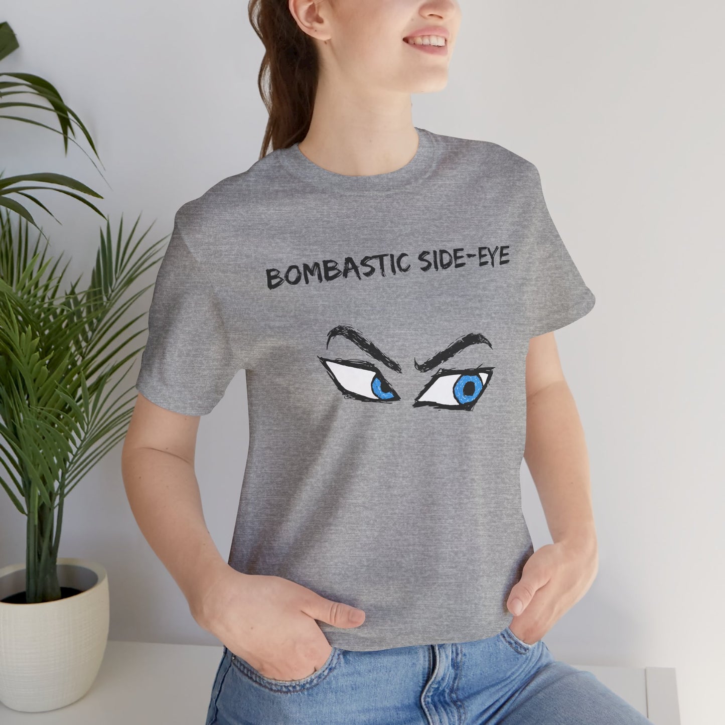 Bombastic Side-Eye T-Shirt – Comic Book Style Meme Graphic Tee