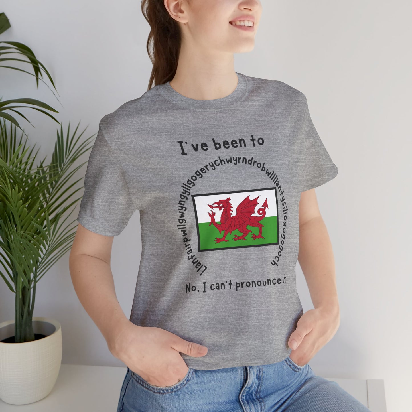 Llanfairpwllgwyngyllgogerychwyrndrobwllllantysiliogogogoch T-Shirt – Funny Wales Travel Merch