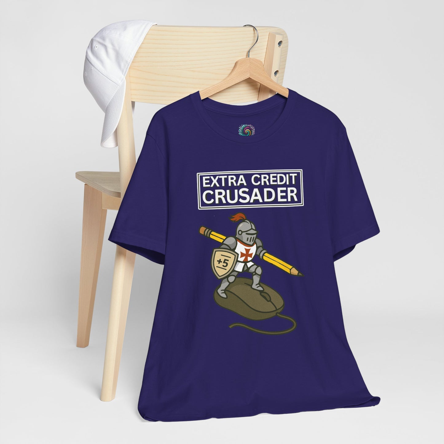 Extra Credit Crusader T-Shirt – Funny Back-to-School Teacher Tee