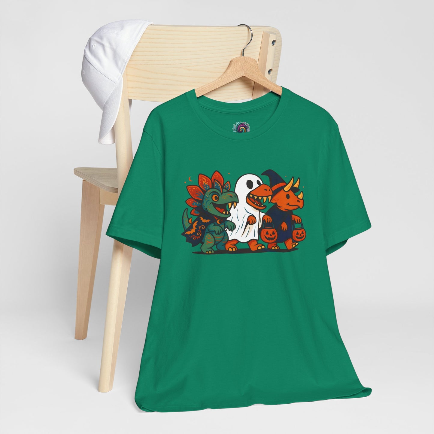 Halloween Dino Squad T-Shirt – Funny Trick-or-Treat Dinosaur Tee