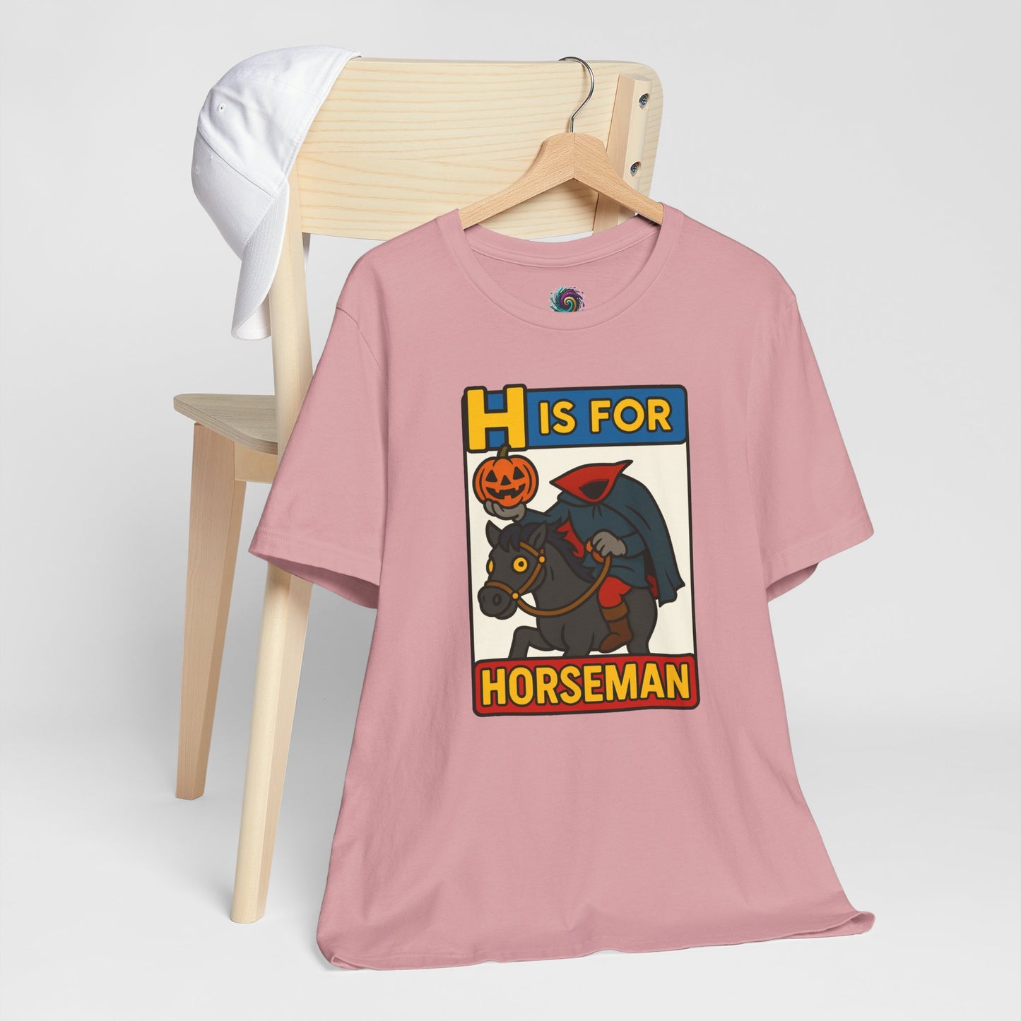 H Is for Horseman Shirt – Headless Horseman Halloween Tee