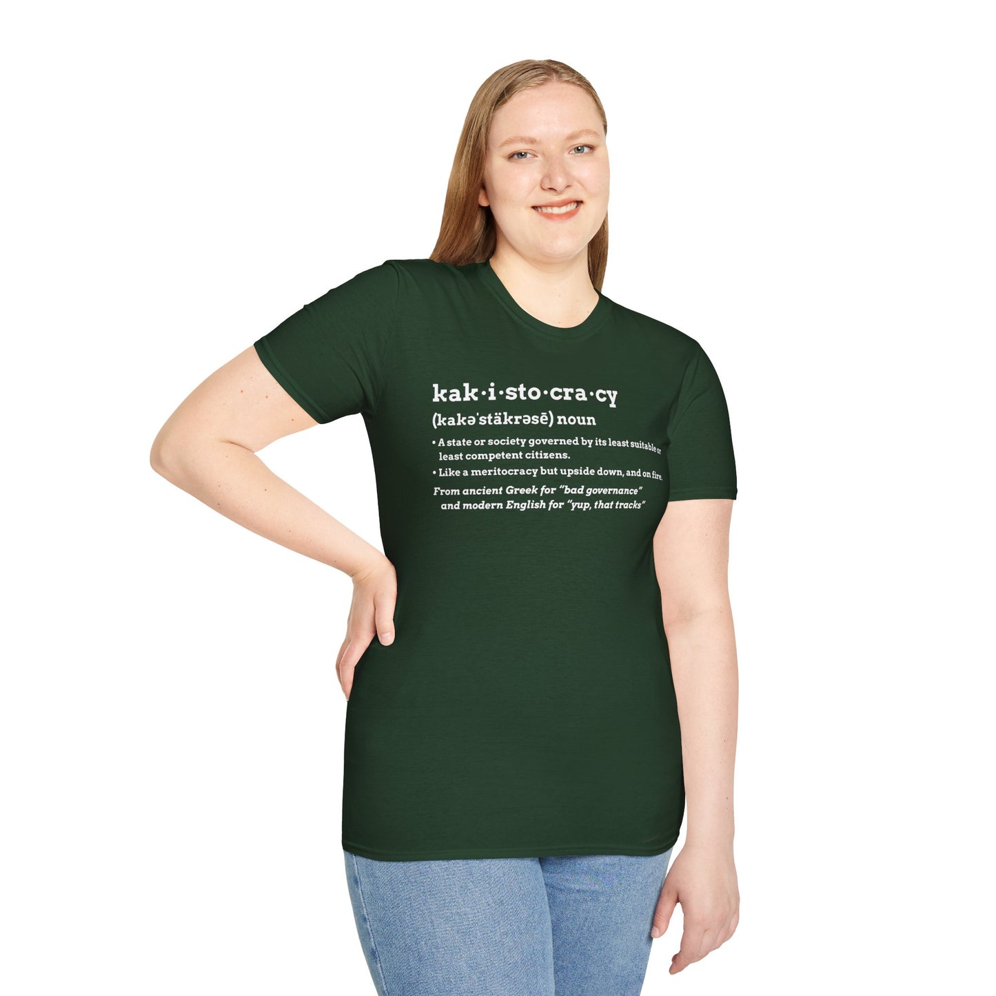 Kakistocracy T-Shirt – Funny Political Protest Graphic Tee