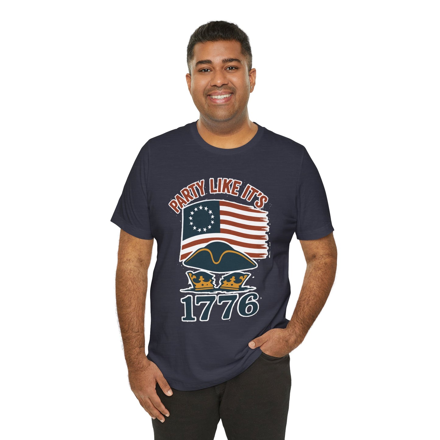 Party Like It’s 1776 T-Shirt – Revolutionary Spirit USA Tee - WhimSpin - https://whimspin.com