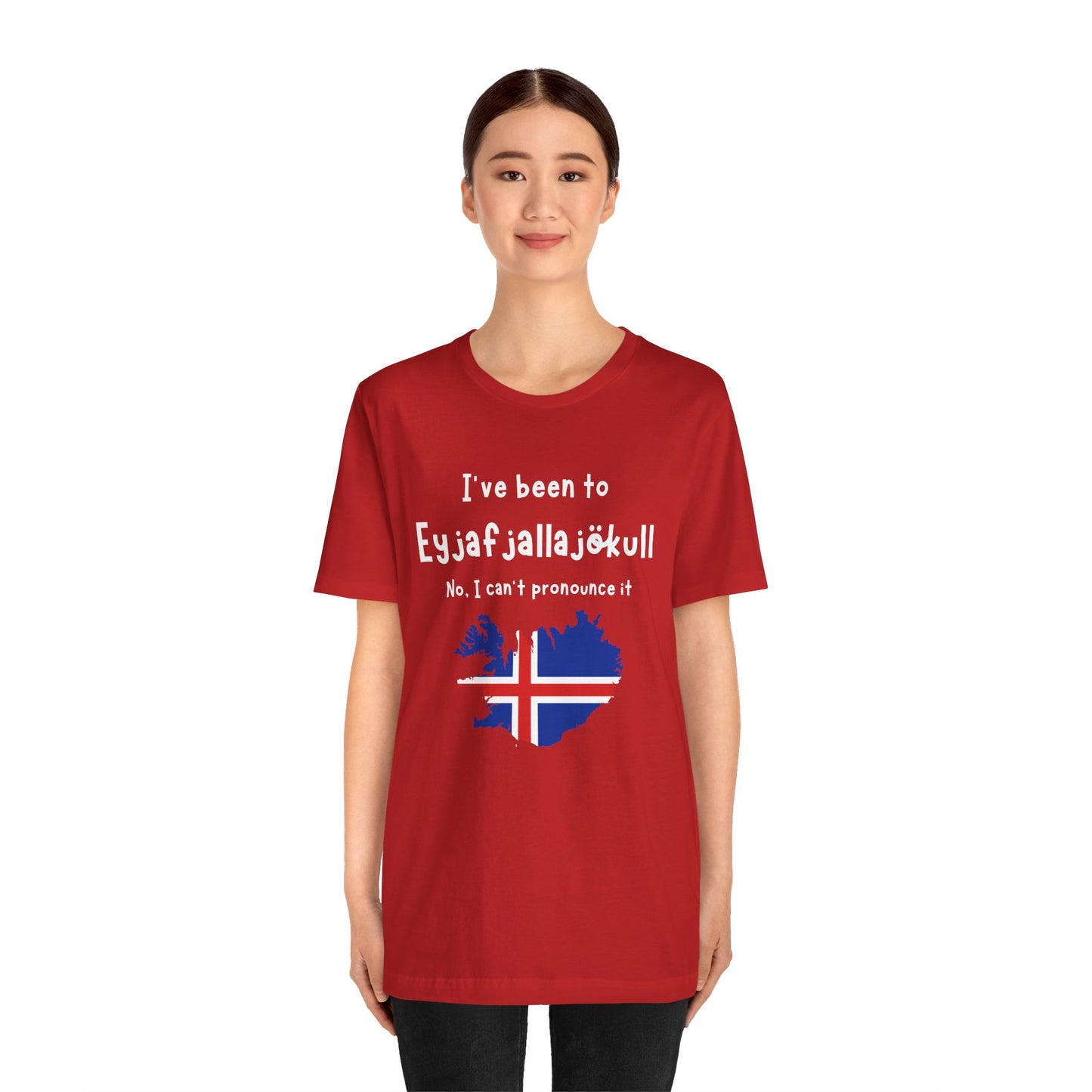 Eyjafjallajökull T-Shirt – Funny Iceland Volcano Travel Merch