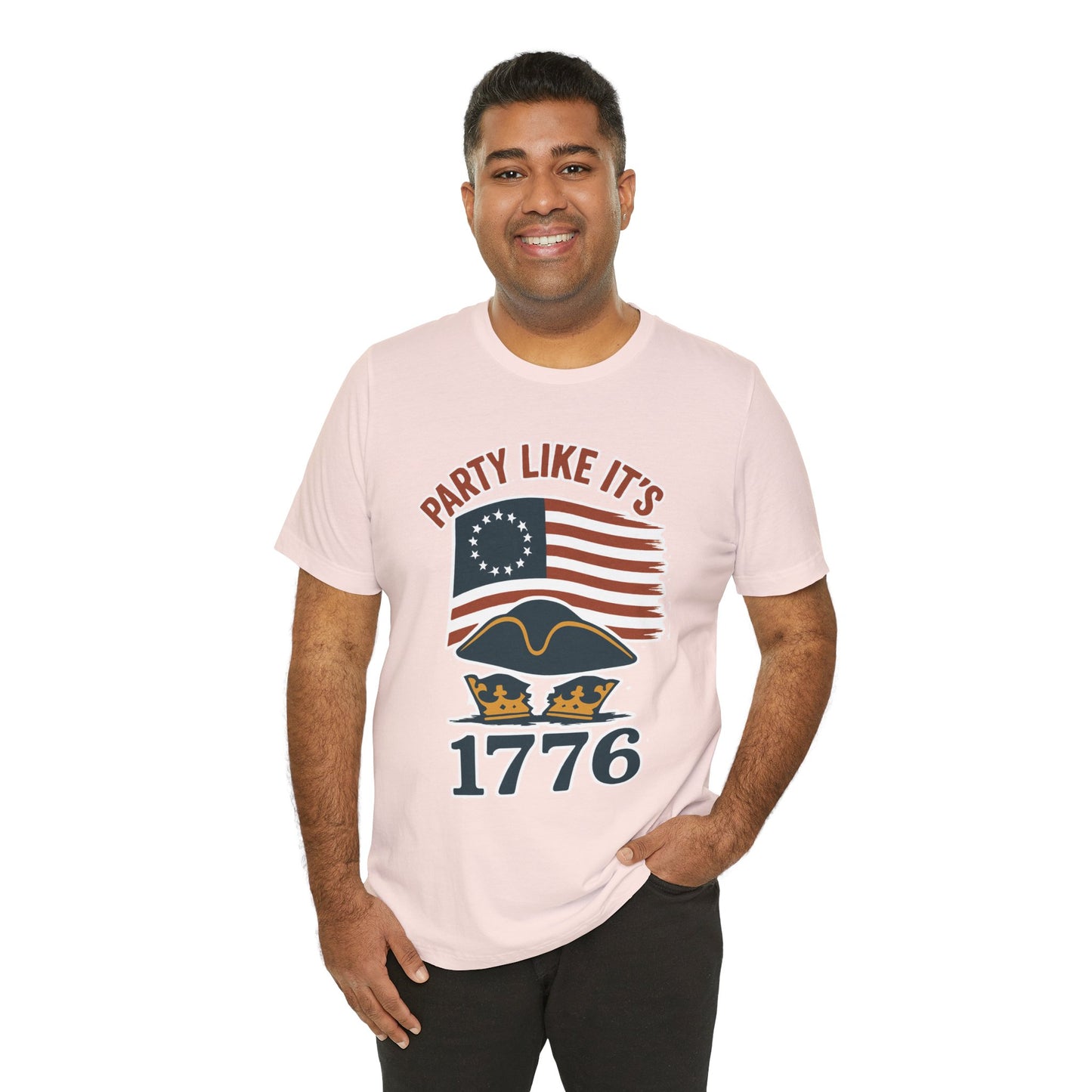 Party Like It’s 1776 T-Shirt – Revolutionary Spirit USA Tee - WhimSpin - https://whimspin.com