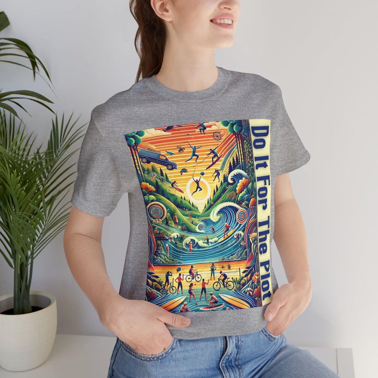 Do It For The Plot T-Shirt – Main Character Energy Tee - WhimSpin - https://whimspin.com