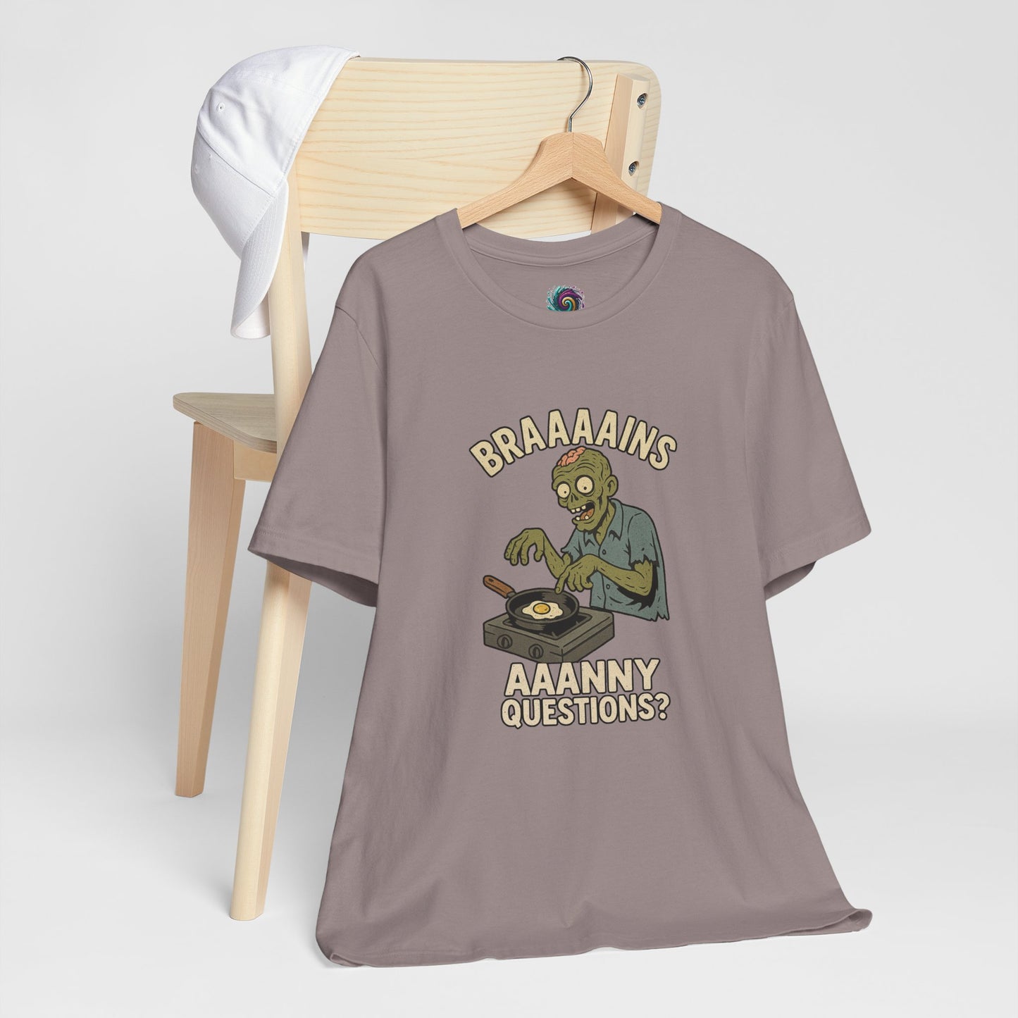 Zombie Brains on Drugs T-Shirt – Funny Halloween Cooking Tee