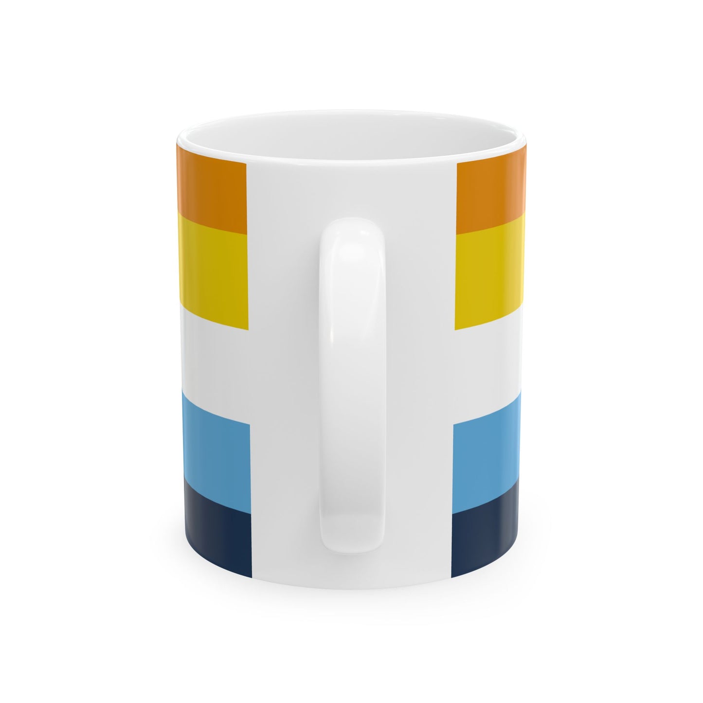 AroAce Pride Flag Mug – Aromantic Asexual LGBTQ+ Ceramic Cup