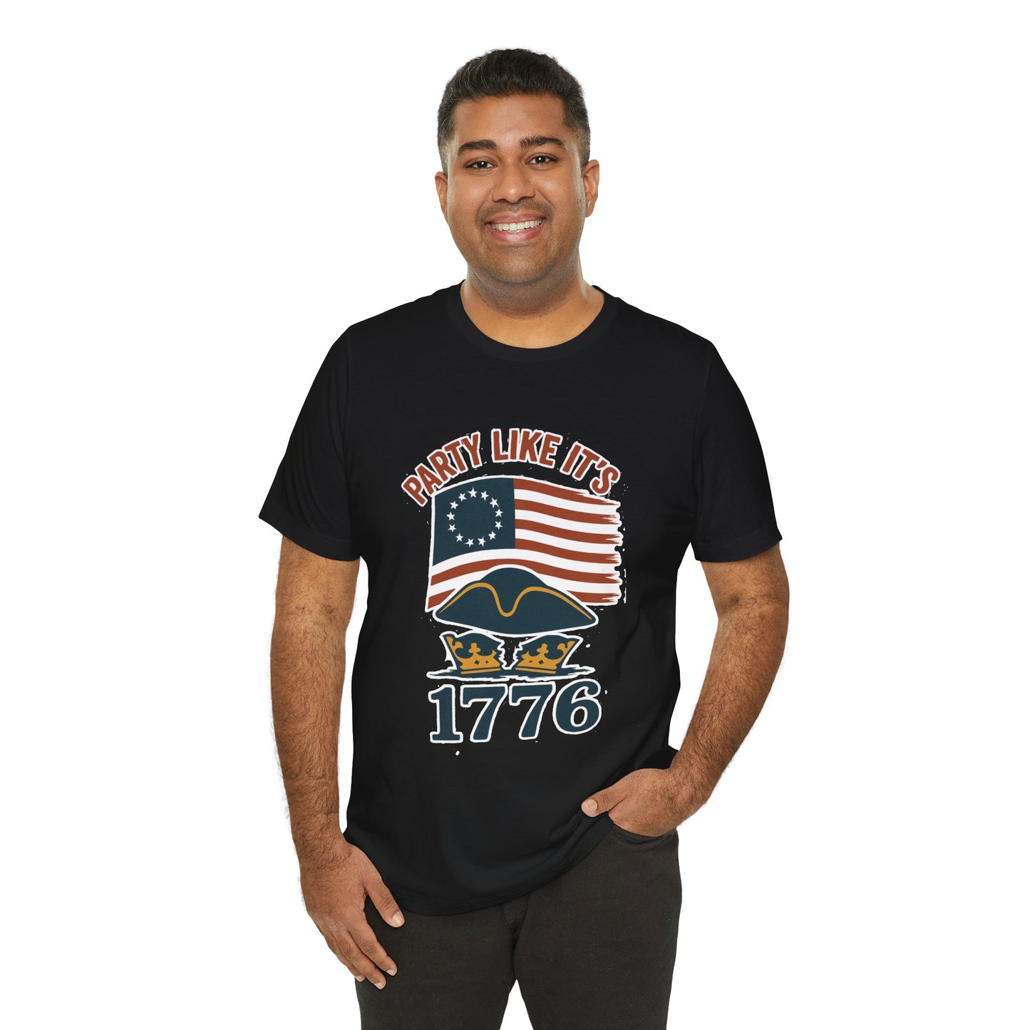 Party Like It’s 1776 T-Shirt – Revolutionary Spirit USA Tee