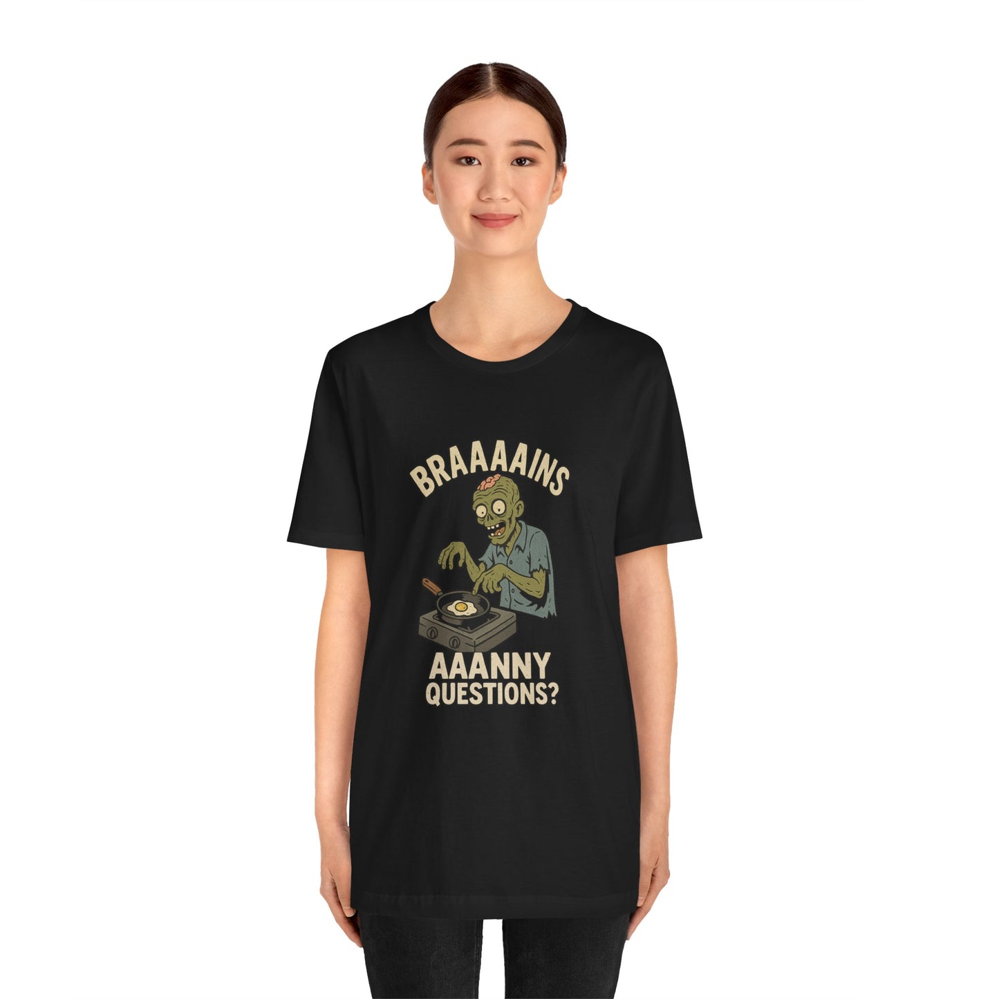 Zombie Brains on Drugs T-Shirt – Funny Halloween Cooking Tee