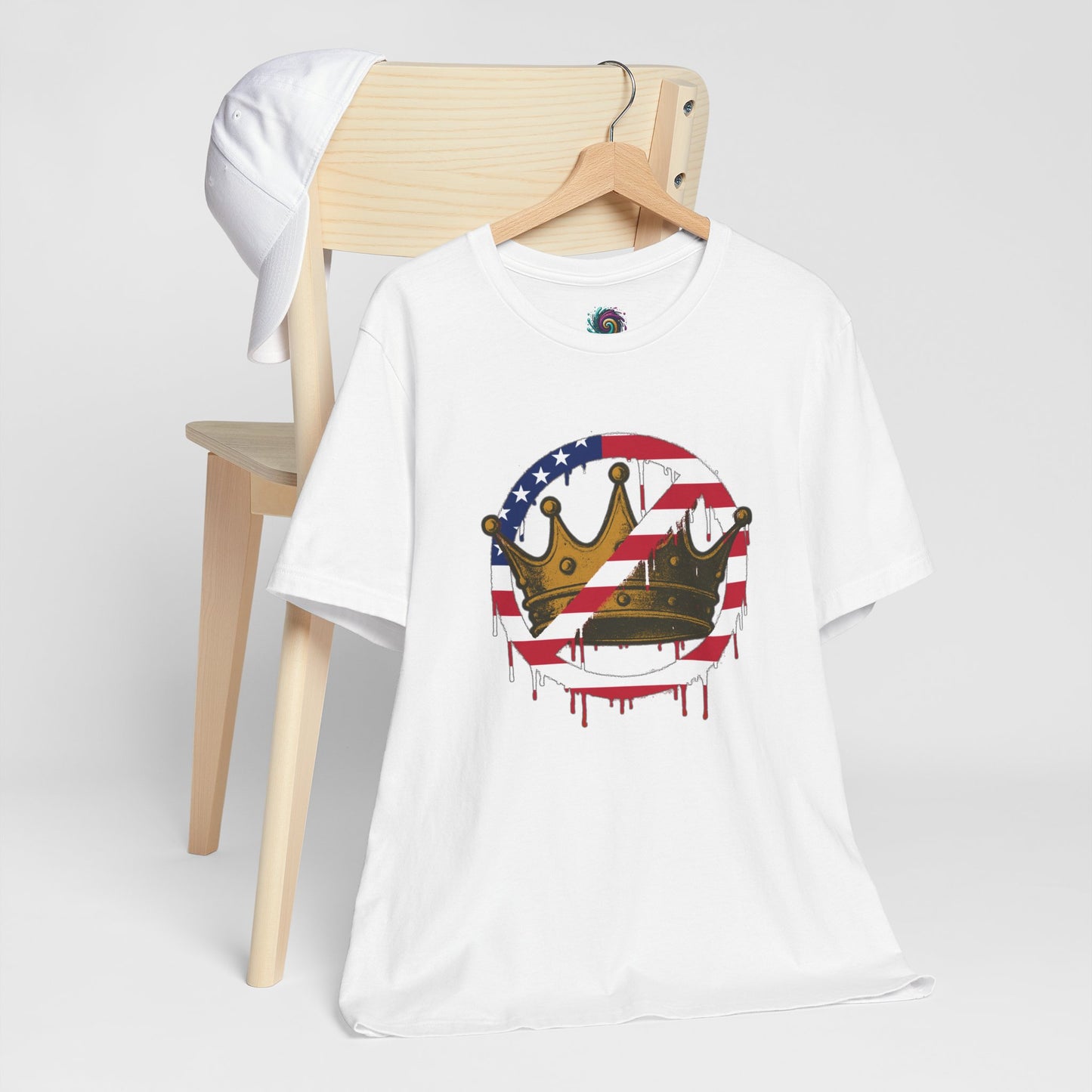No Kings Protest T-Shirt – Anti-Authoritarian Democracy Graphic Tee