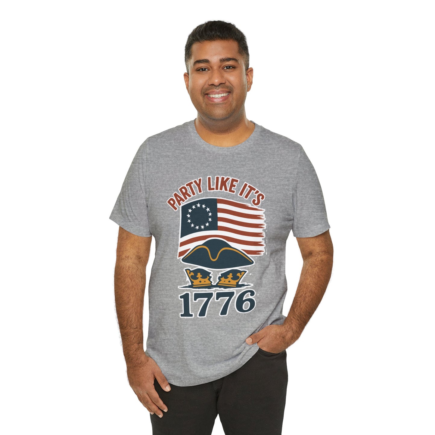 Party Like It’s 1776 T-Shirt – Revolutionary Spirit USA Tee - WhimSpin - https://whimspin.com