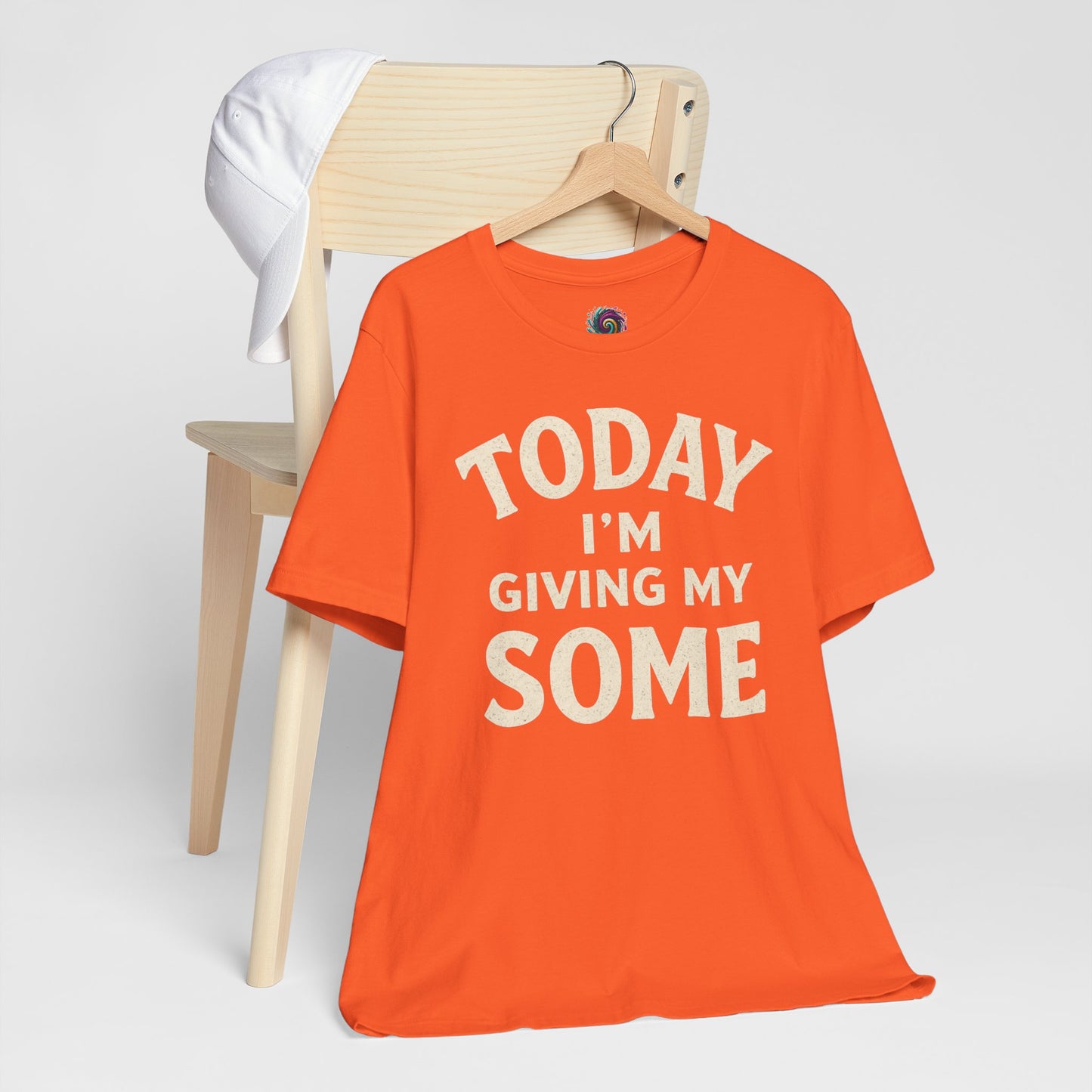 Today I’m Giving My Some T-Shirt – Funny Low-Energy Graphic Tee