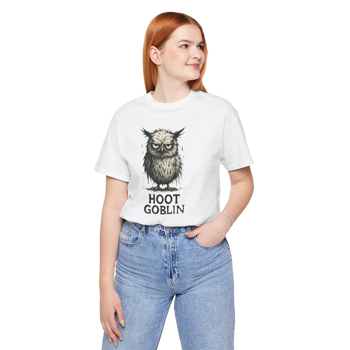 Hoot Goblin T-Shirt – Funny Owl Tee for Night Owls & Mischief Makers