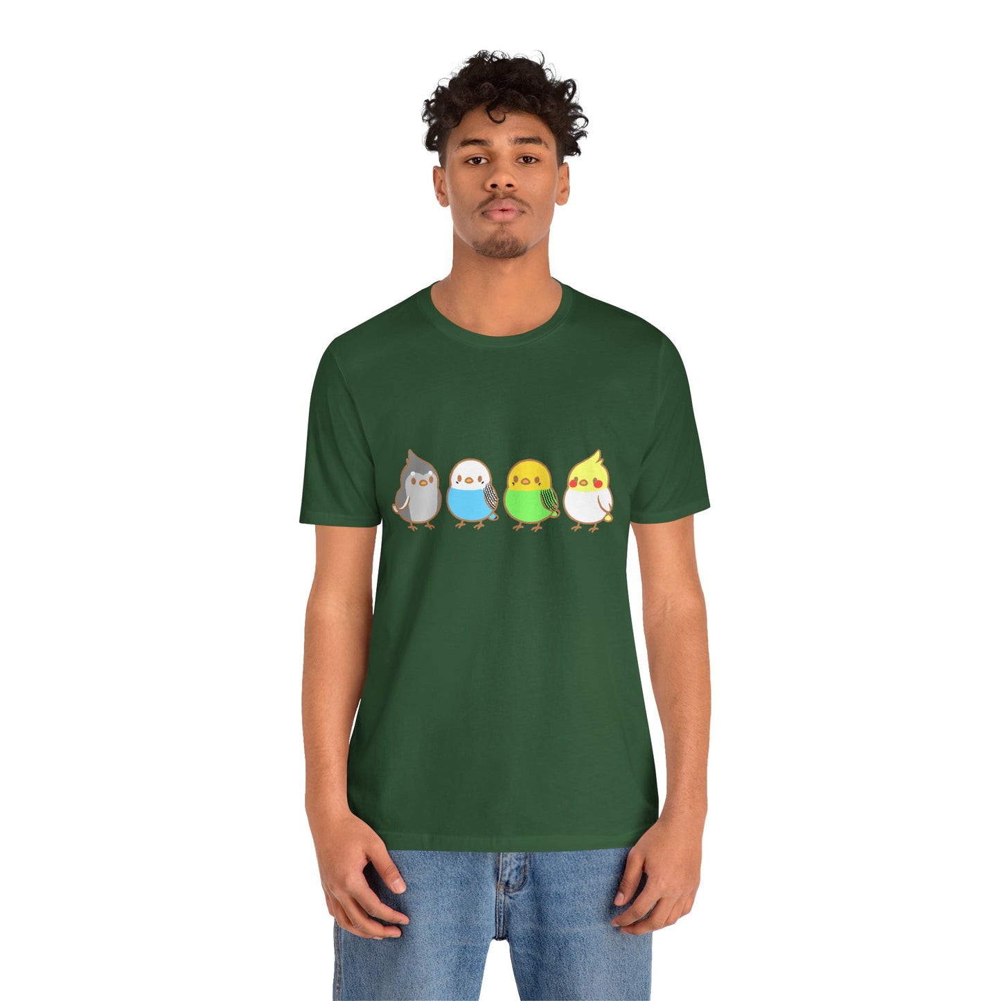 Chirpy Flock Bird T-Shirt – Cute Tee for Animal Lovers - WhimSpin - https://whimspin.com