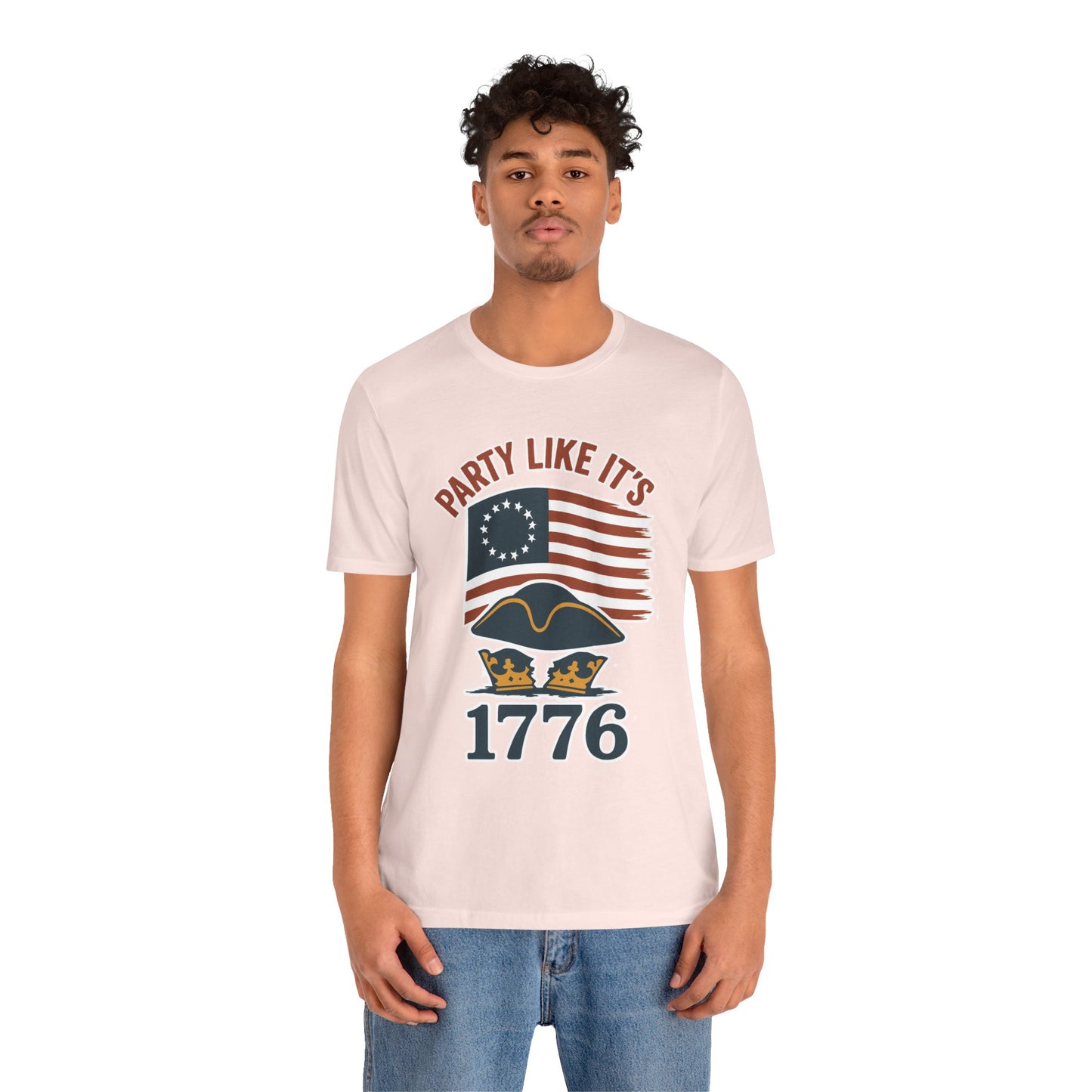 Party Like It’s 1776 T-Shirt – Revolutionary Spirit USA Tee - WhimSpin - https://whimspin.com