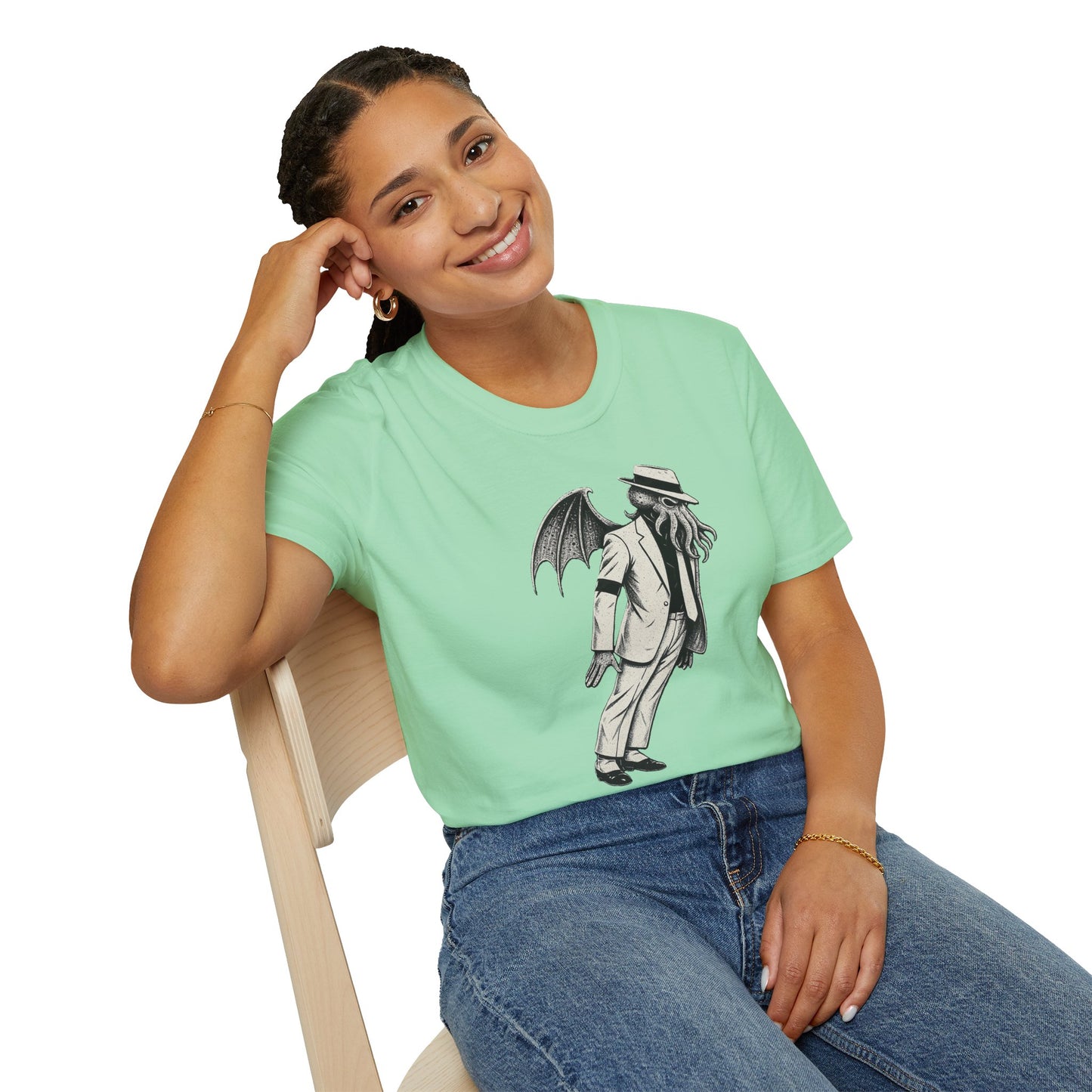 Smooth Cthulhu T-Shirt – Lovecraftian Smooth Criminal Tee