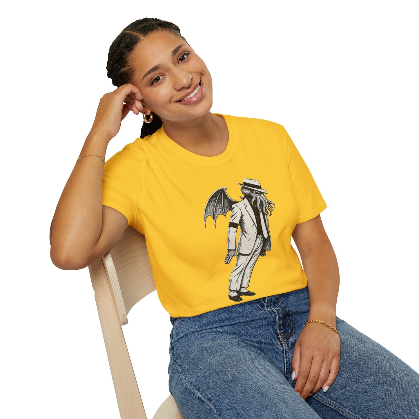 Smooth Cthulhu T-Shirt – Lovecraftian Smooth Criminal Tee