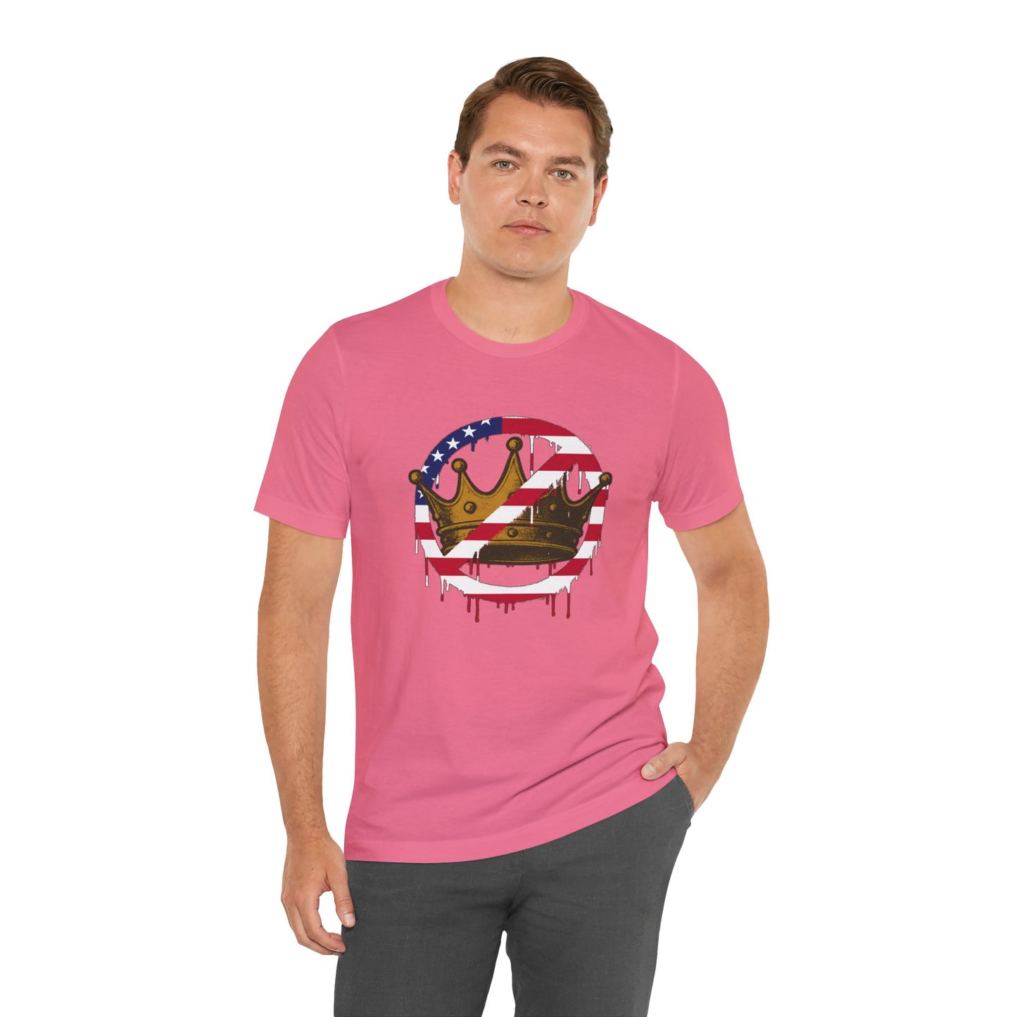 No Kings Protest T-Shirt – Anti-Authoritarian Democracy Graphic Tee
