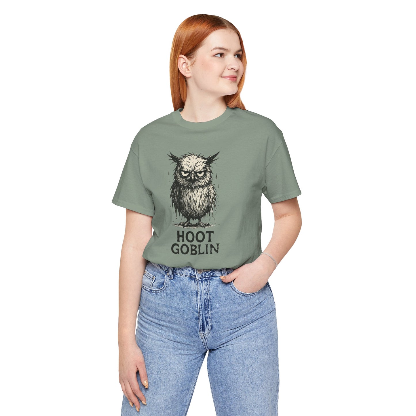 Hoot Goblin T-Shirt – Funny Owl Tee for Night Owls & Mischief Makers