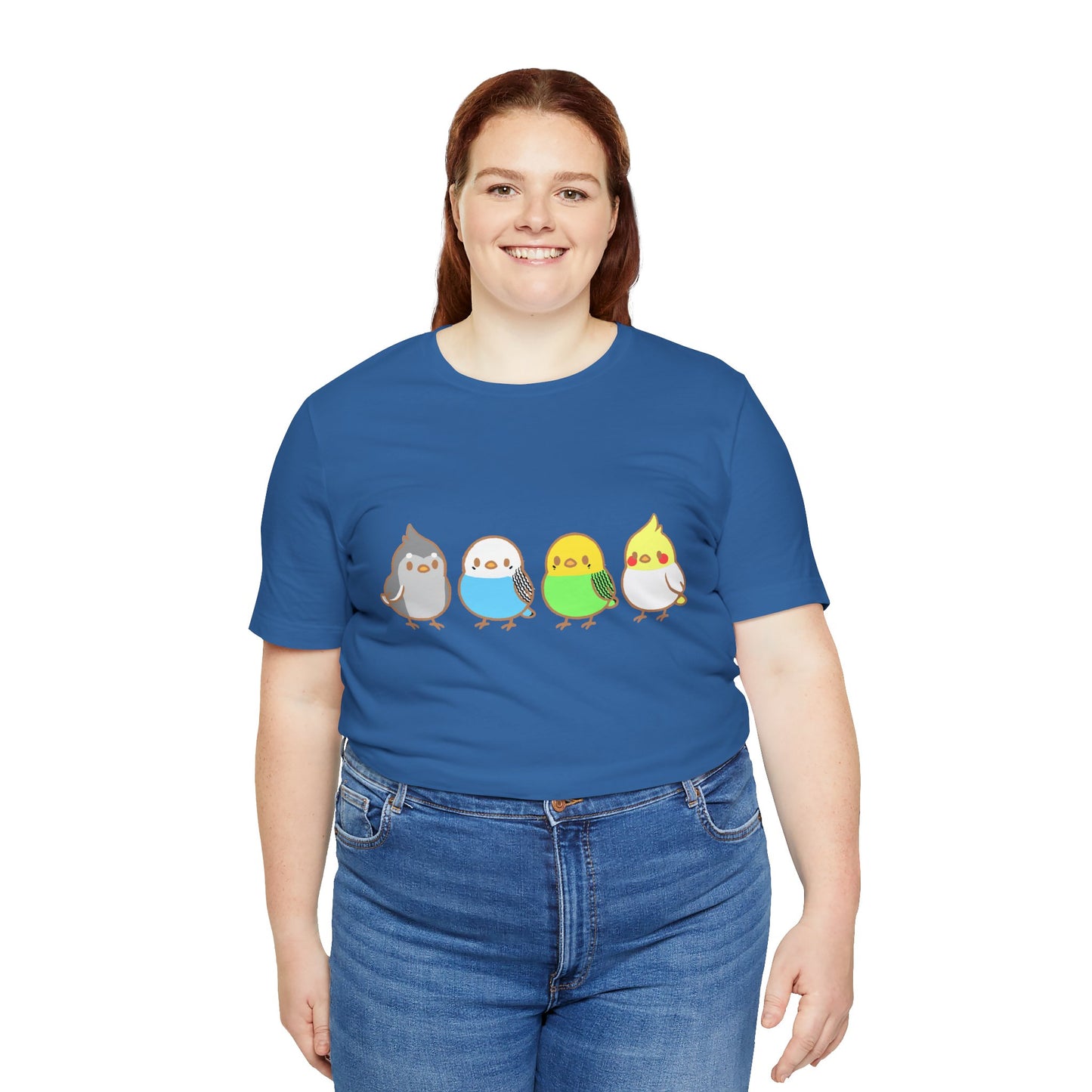 Chirpy Flock Bird T-Shirt – Cute Tee for Animal Lovers - WhimSpin - https://whimspin.com