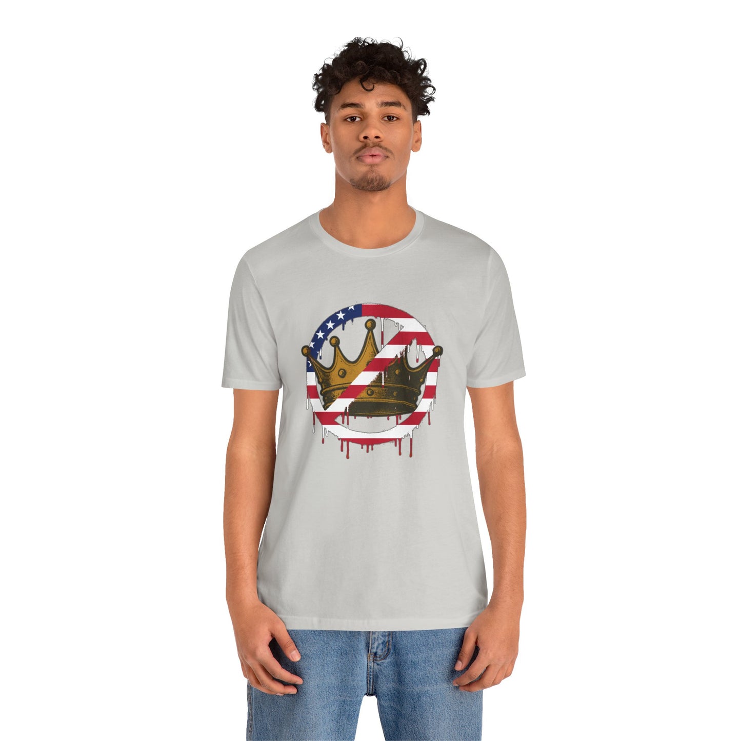 No Kings Protest T-Shirt – Anti-Authoritarian Democracy Graphic Tee