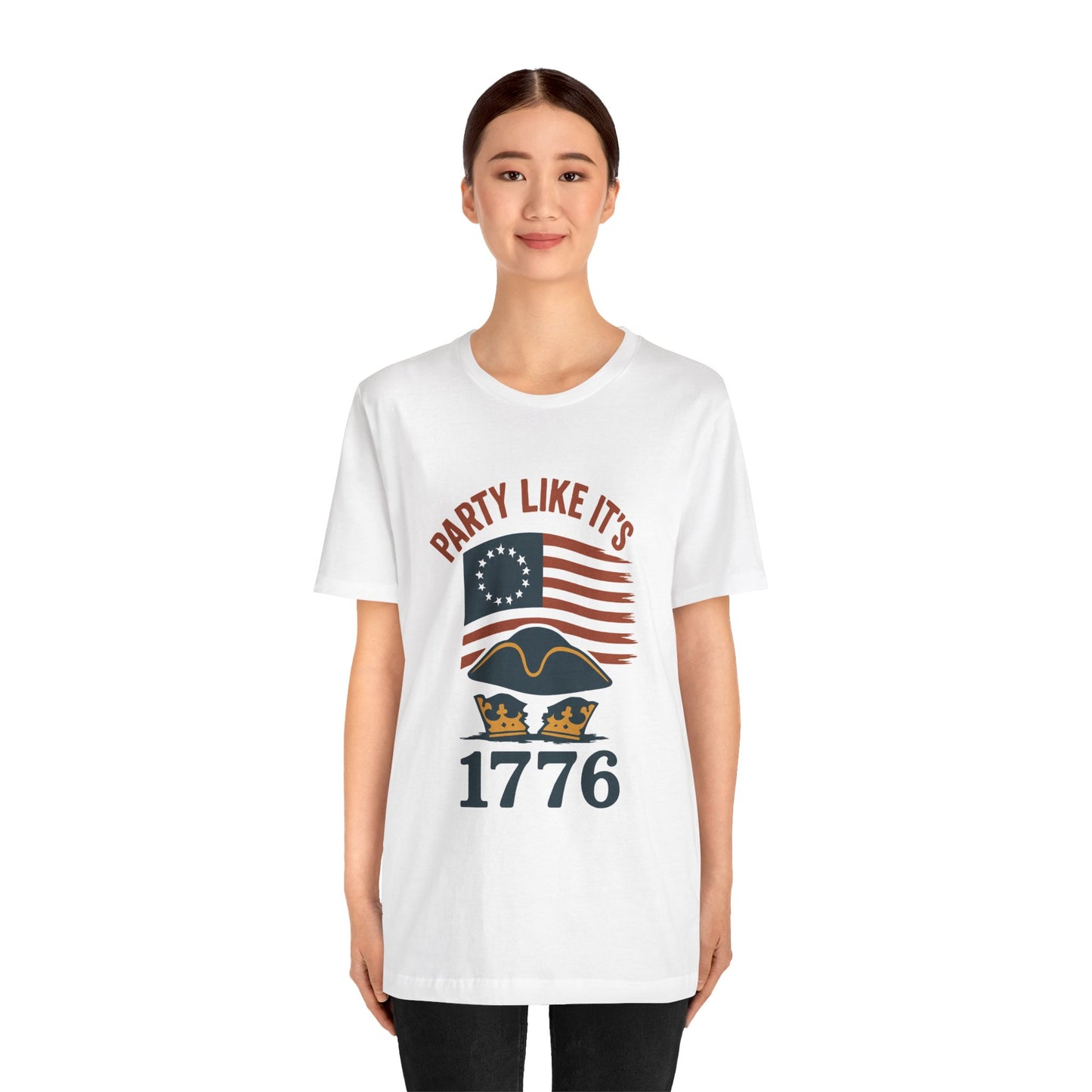Party Like It’s 1776 T-Shirt – Revolutionary Spirit USA Tee