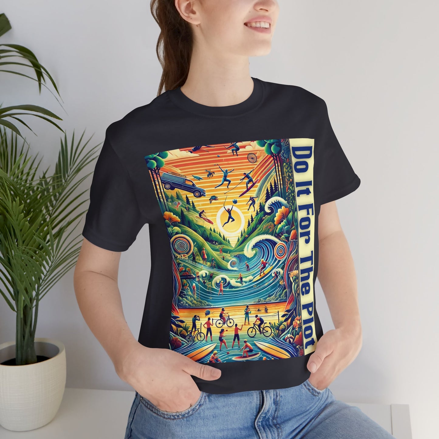 Do It For The Plot T-Shirt – Main Character Energy Tee - WhimSpin - https://whimspin.com