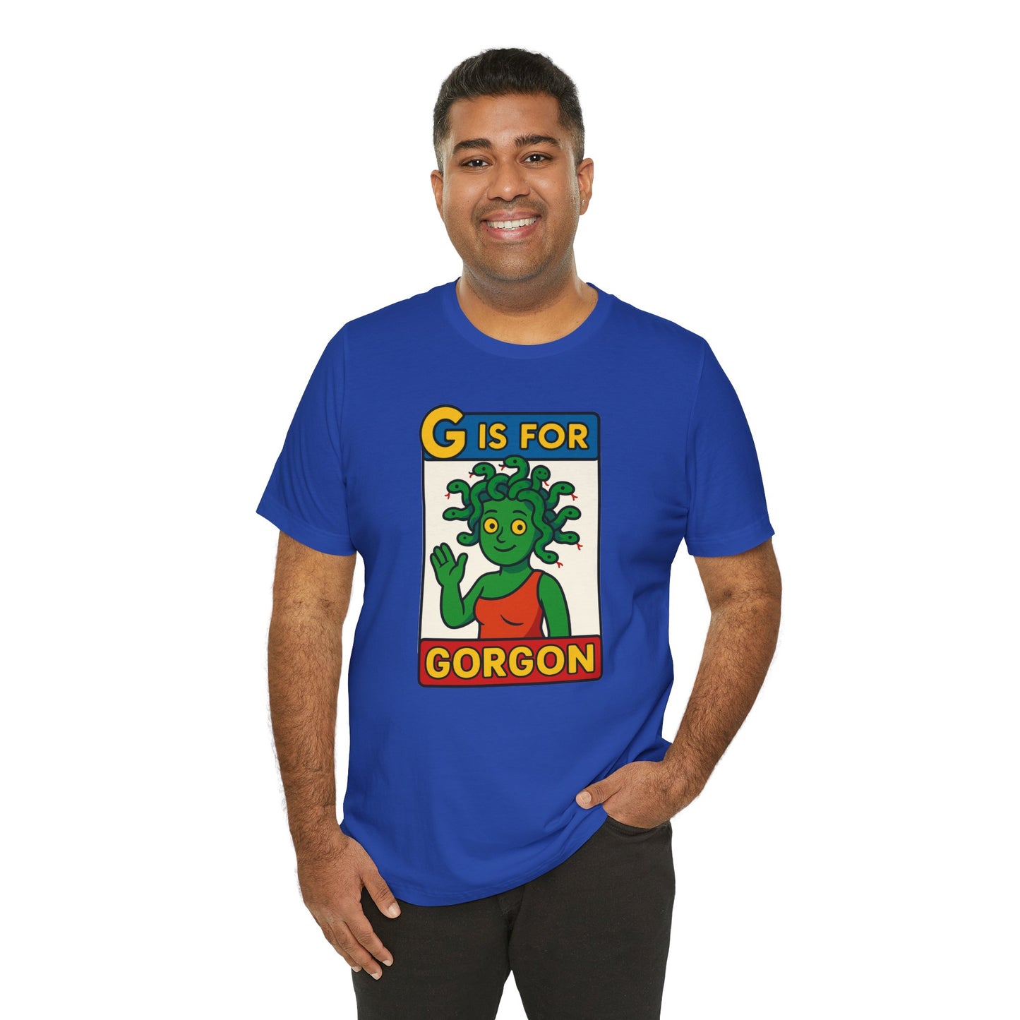 G Is for Gorgon T-Shirt – Funny Gorgon Legend Alphabet Tee
