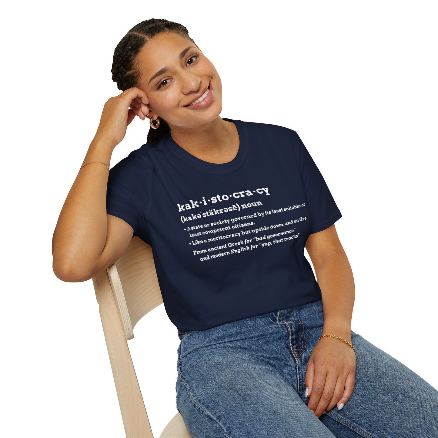 Kakistocracy T-Shirt – Funny Political Protest Graphic Tee
