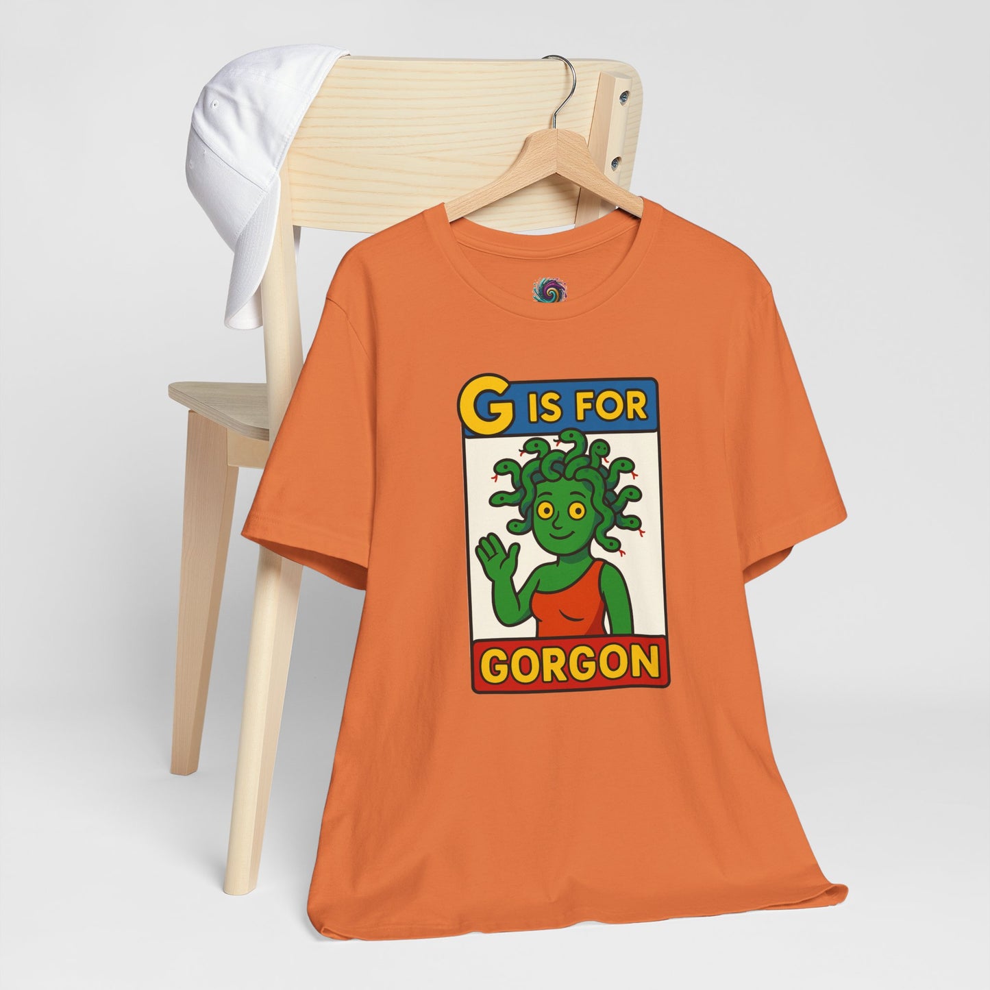G Is for Gorgon T-Shirt – Funny Gorgon Legend Alphabet Tee