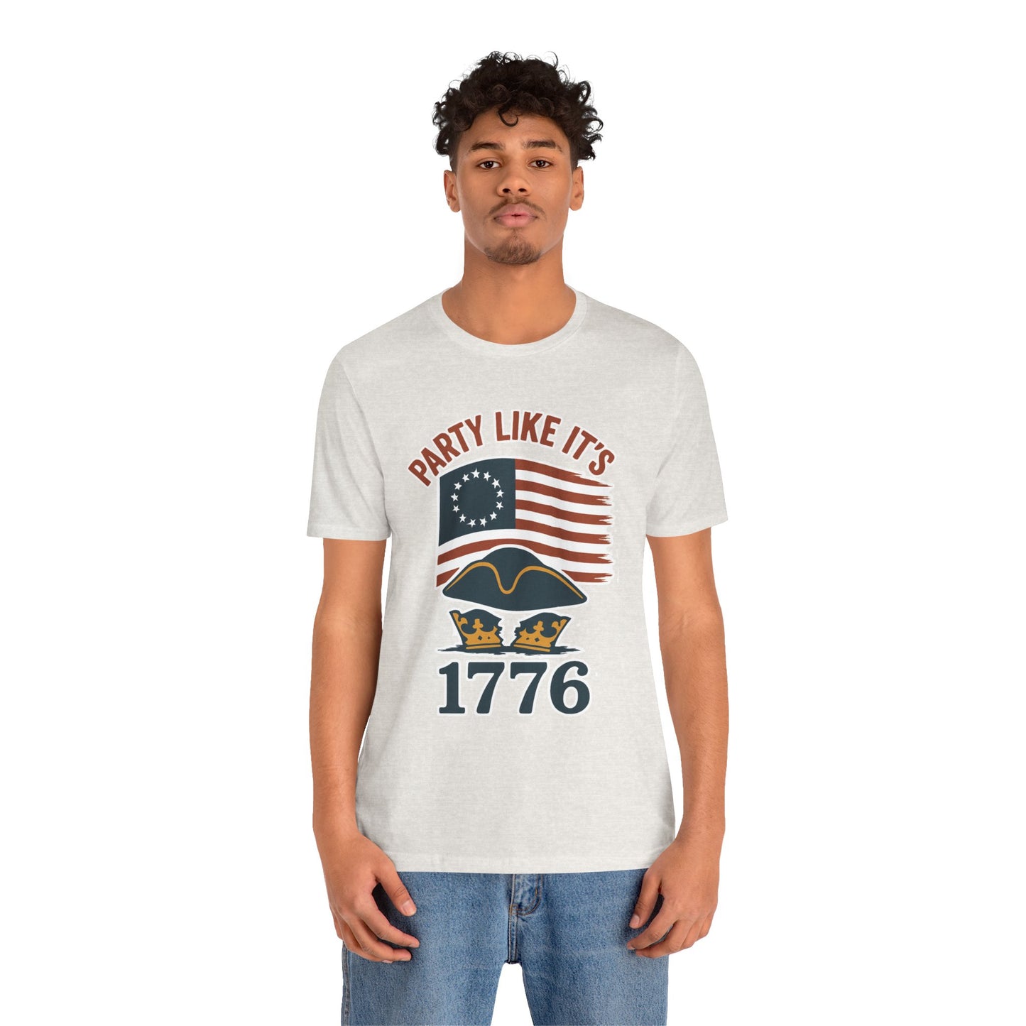 Party Like It’s 1776 T-Shirt – Revolutionary Spirit USA Tee - WhimSpin - https://whimspin.com